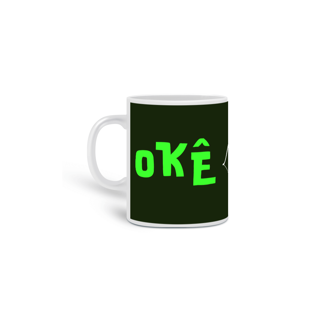 Caneca Personalizada Ọ̀ṣọ́ọ̀sì Saudação Òkè Àró