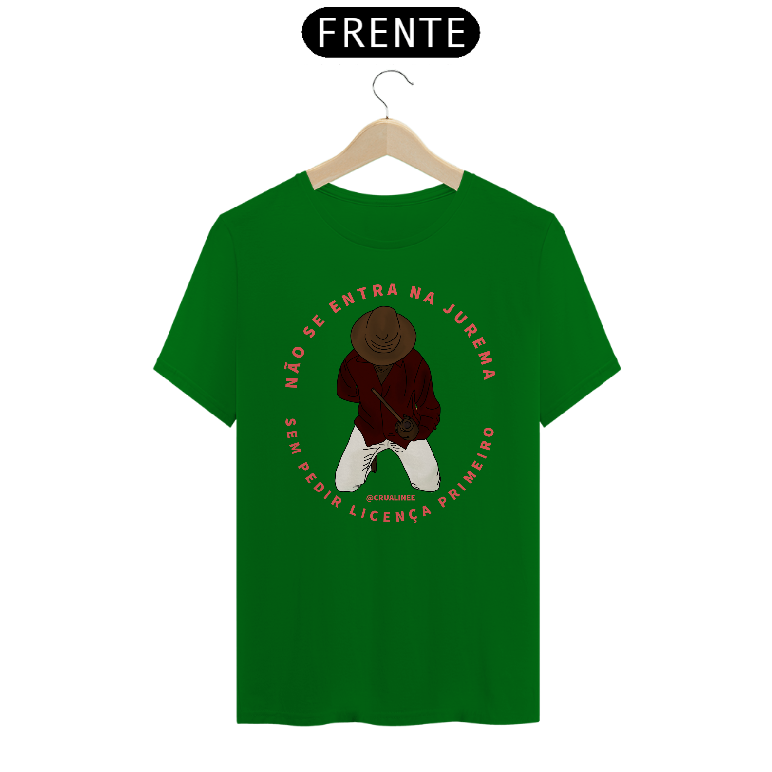 Camisa Personalizada Mestres da Jurema Sagrada By Cruelinee Algodão 100% Fio 30.1