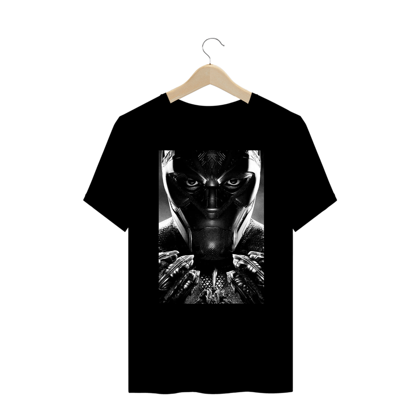 CAMISA BÁSICA PANTERA NEGRA