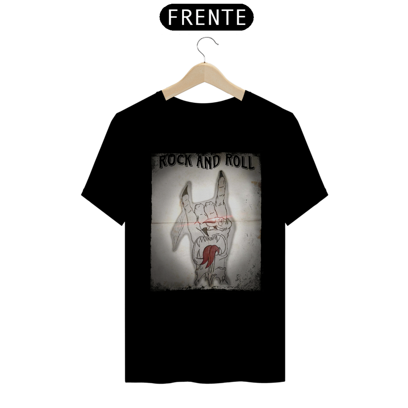 Camiseta Rock and Roll 