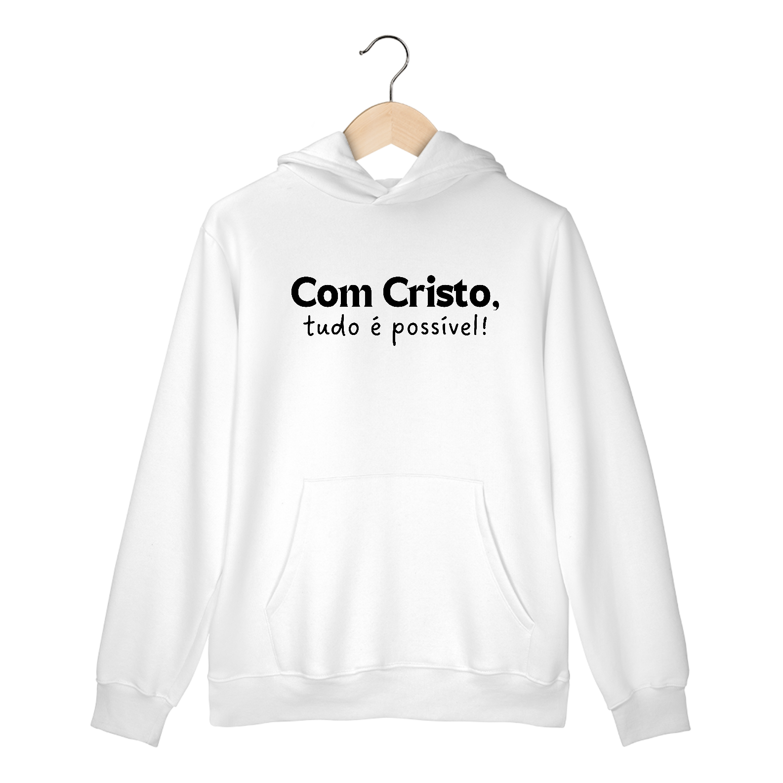 Com Cristo, tudo é possível | Moletom