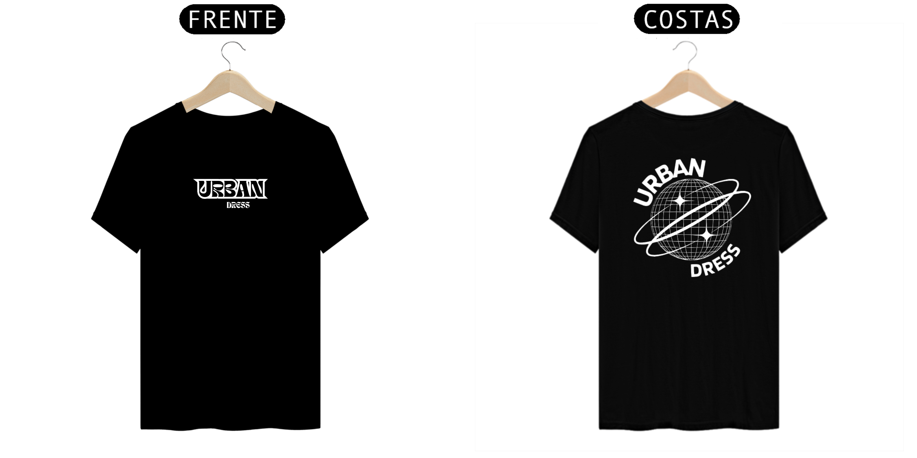 Camisa Streetwear Frente e Verso