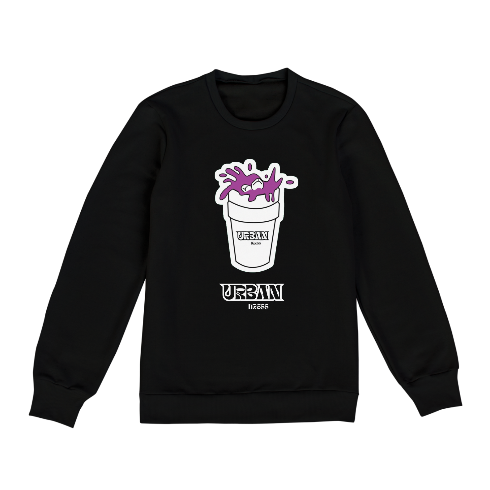 Moletom fechado sem Capus 