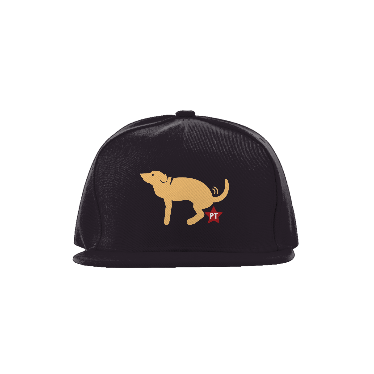 Doguinho caramelo cagando o PT | Petismo é uma merda