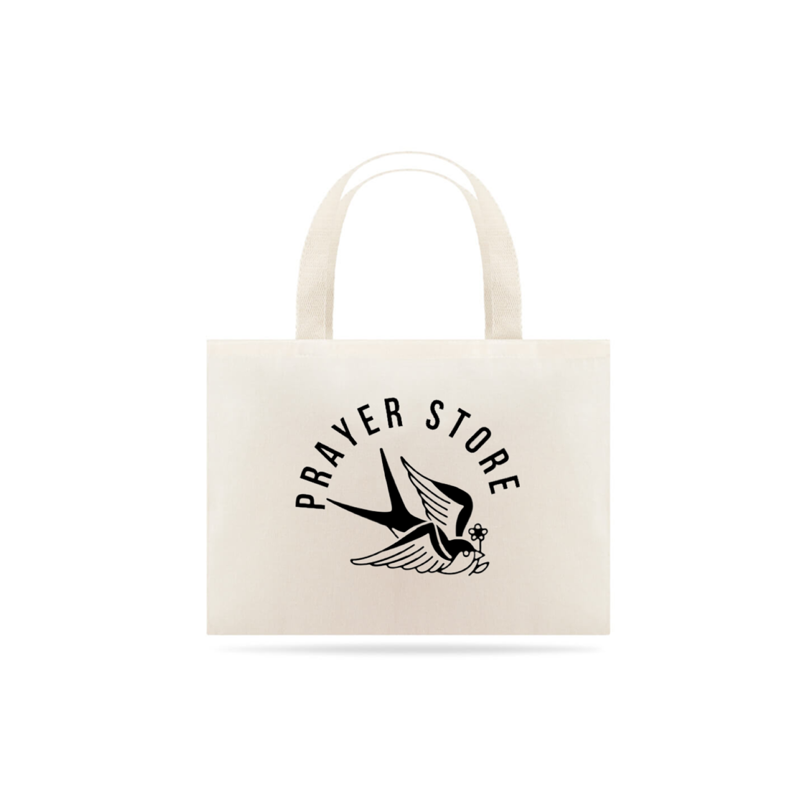 Eco bag prayer logo