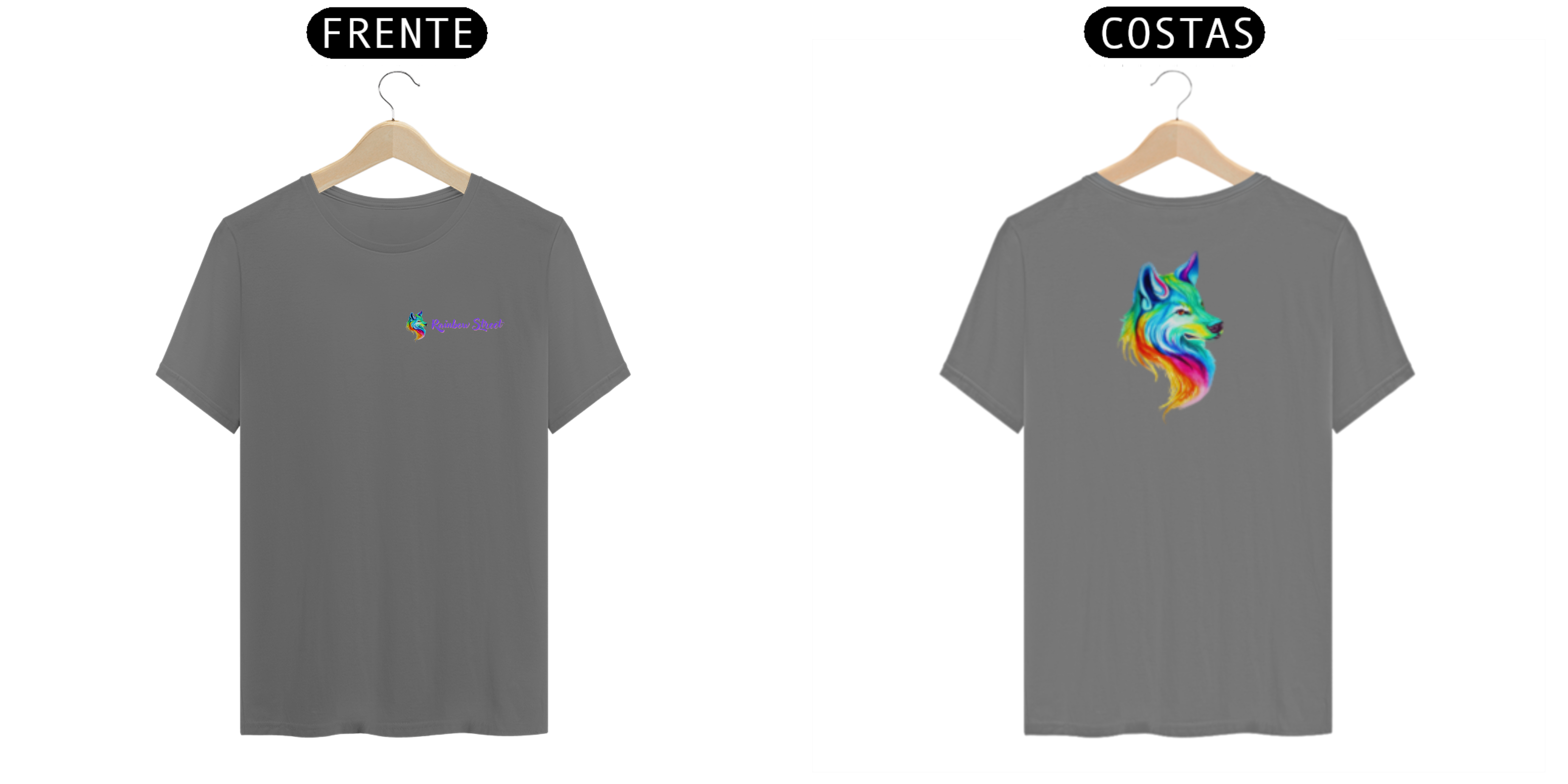 T-Shirt Rainbow street