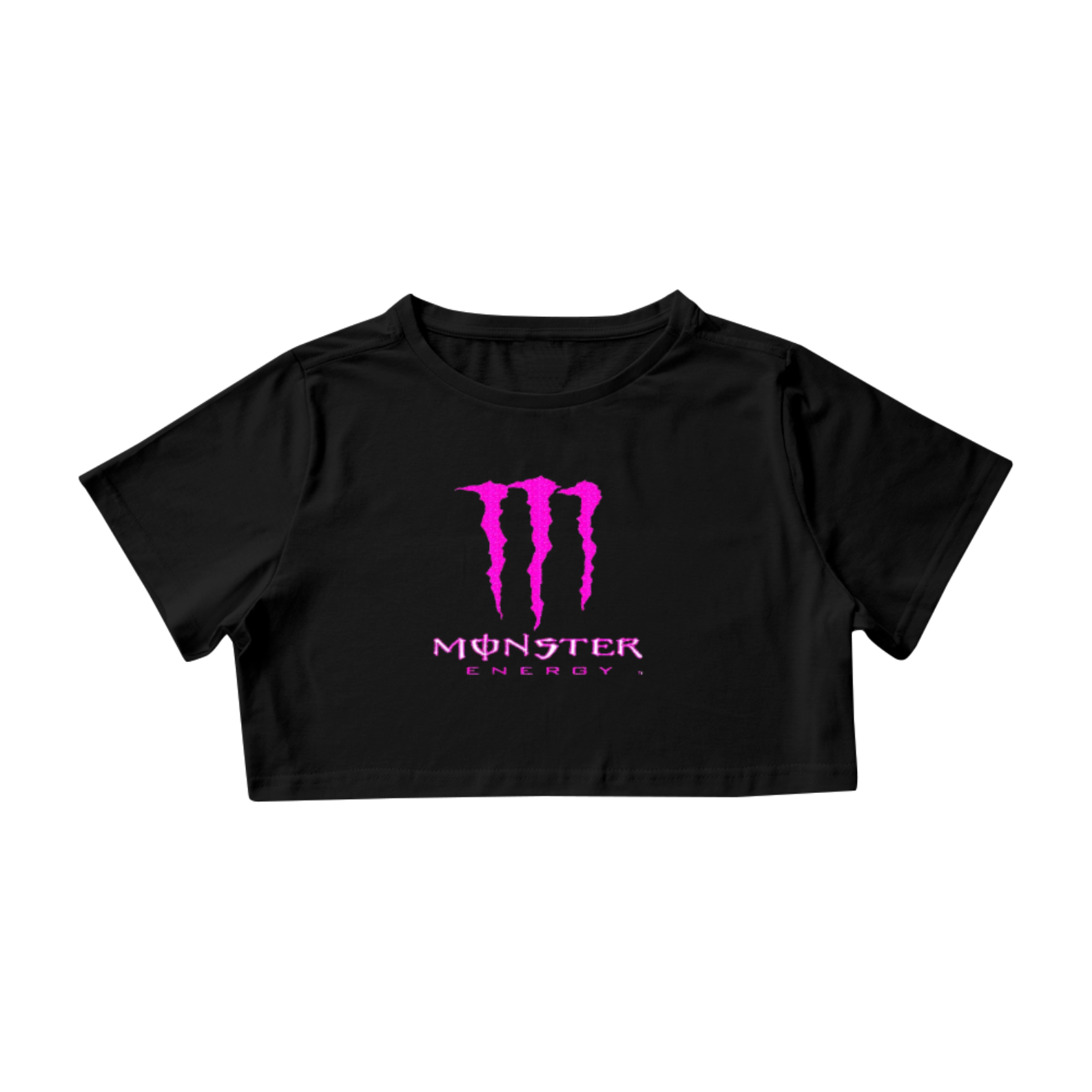 Blusa Cropped Monster