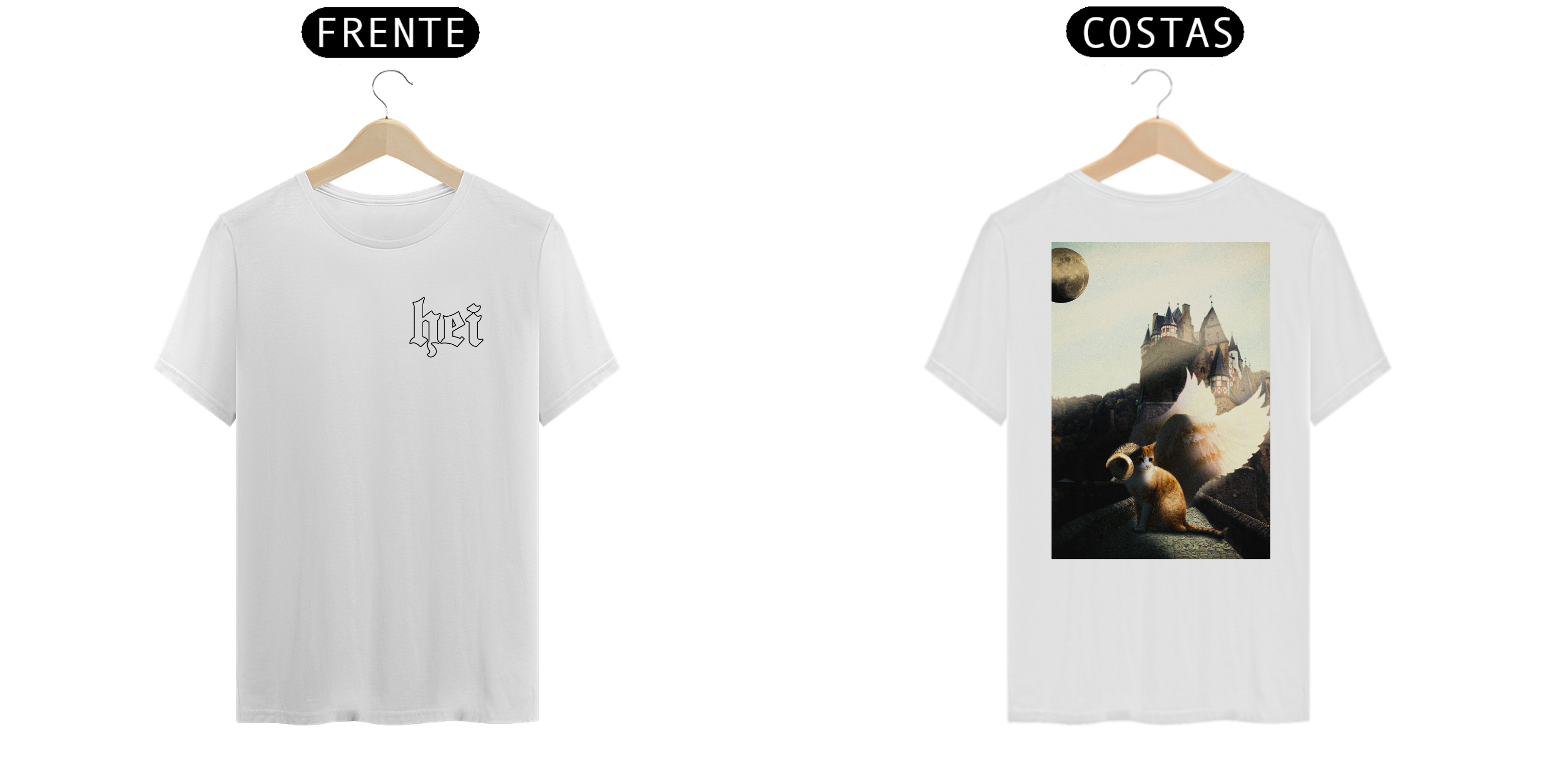 Nome do produto: CAMISETA HEI CAT