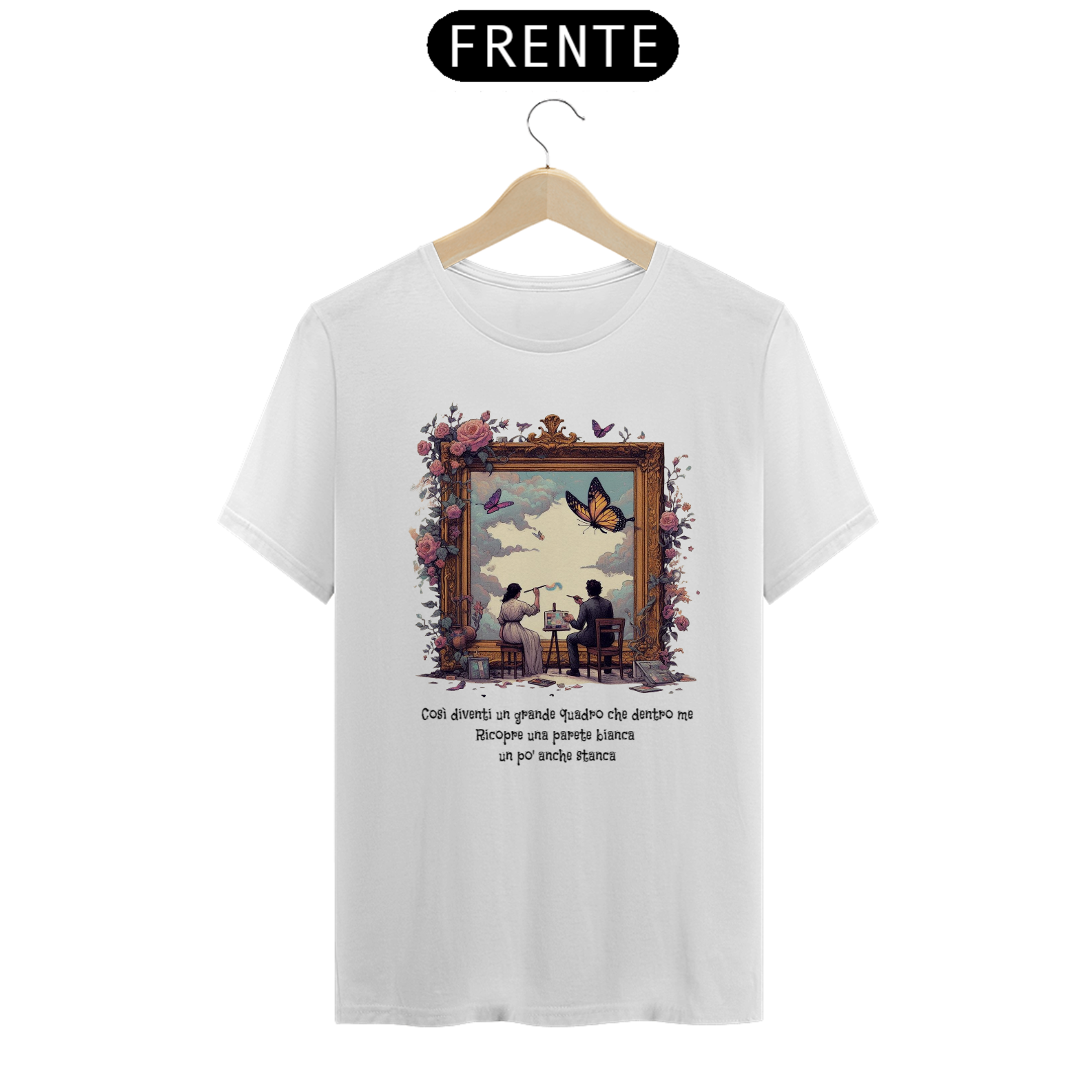 Camiseta Unissex Vivimi - branca