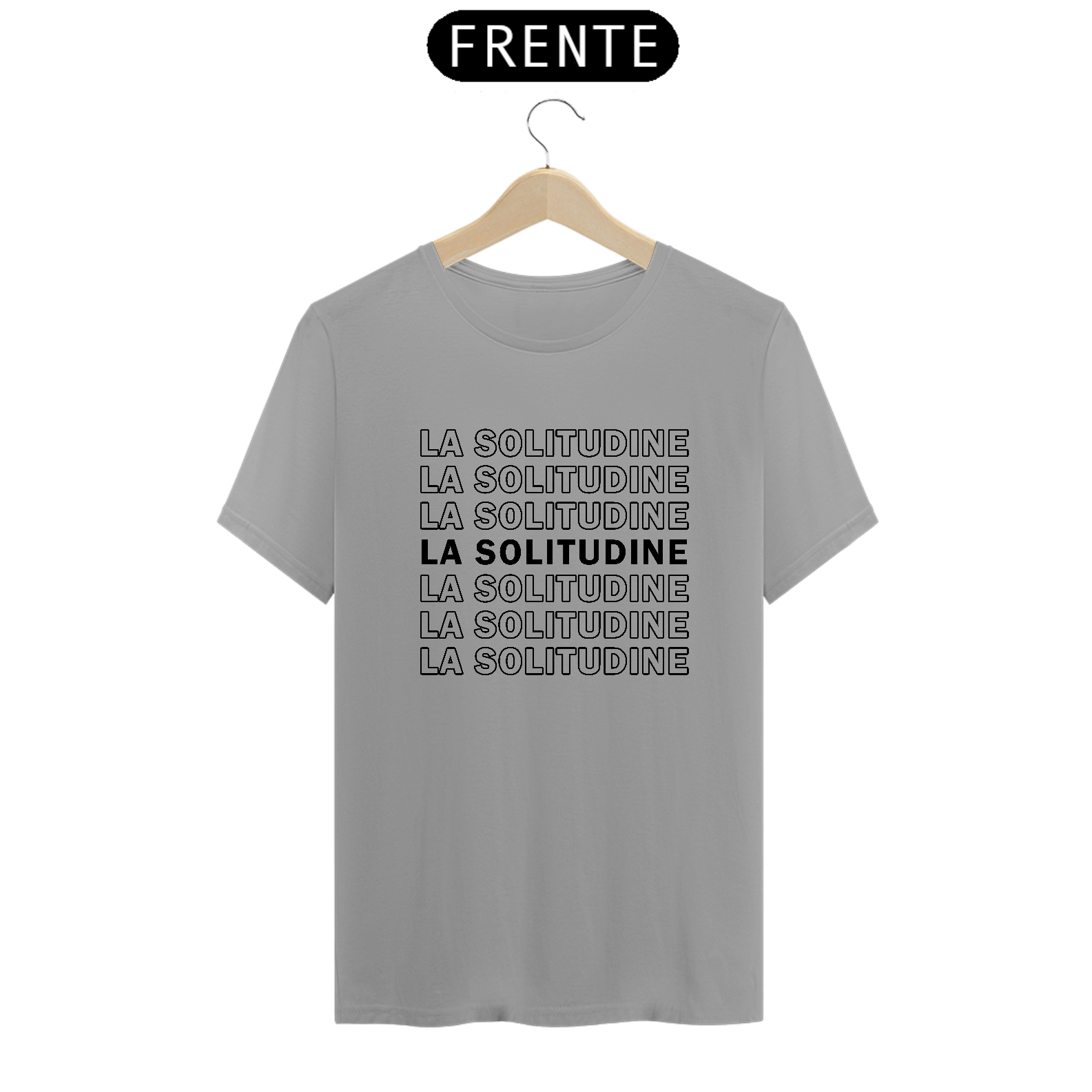 Camiseta Unissex La Solitudine 