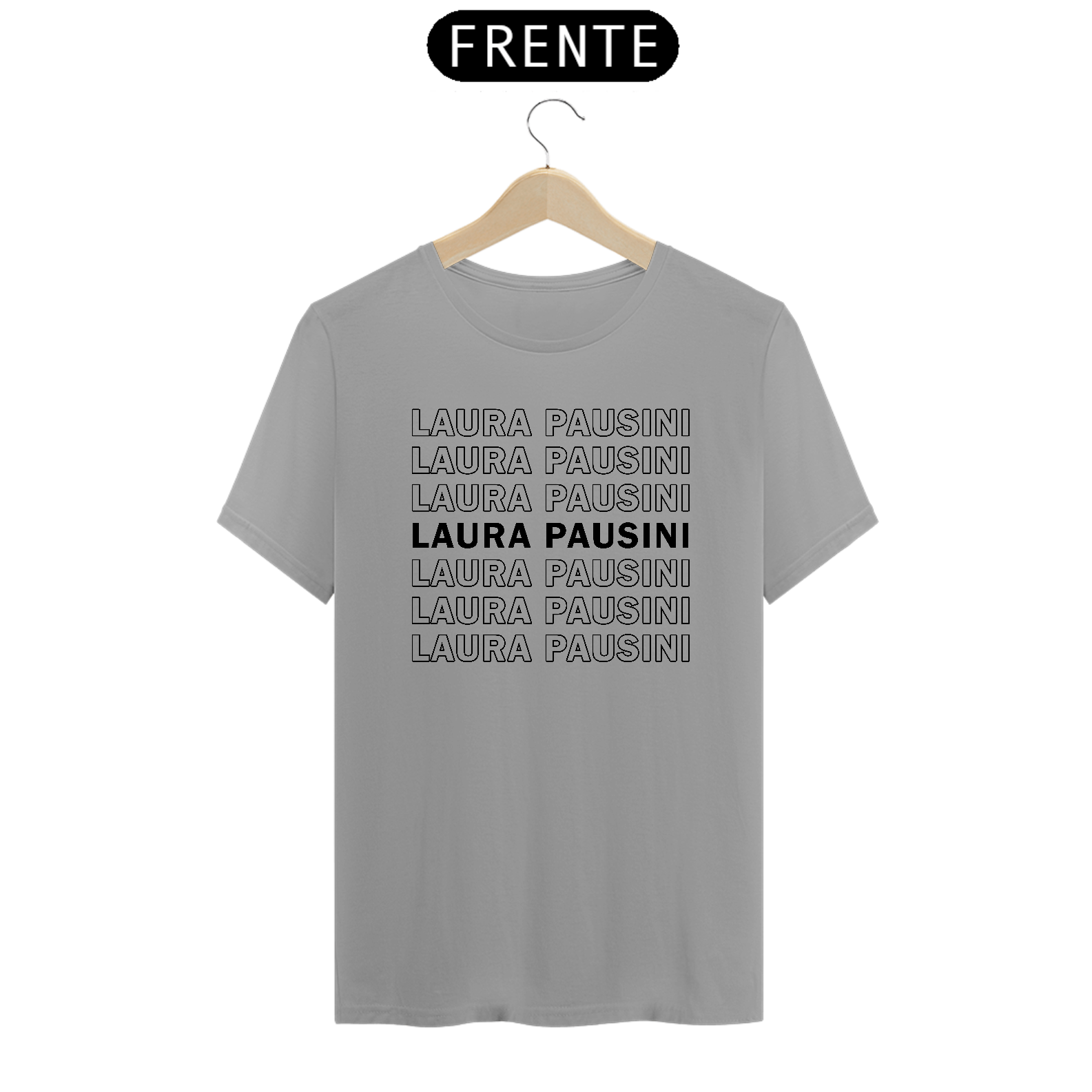 Camiseta Unissex Laura Pausini Basic