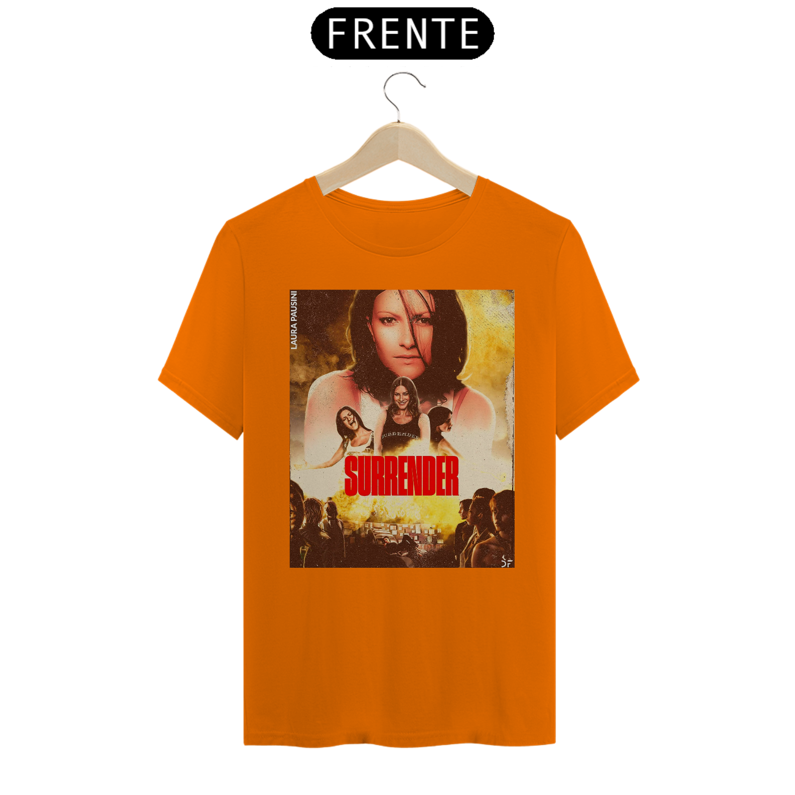 Camiseta Unissex Laura Pausini Surrender