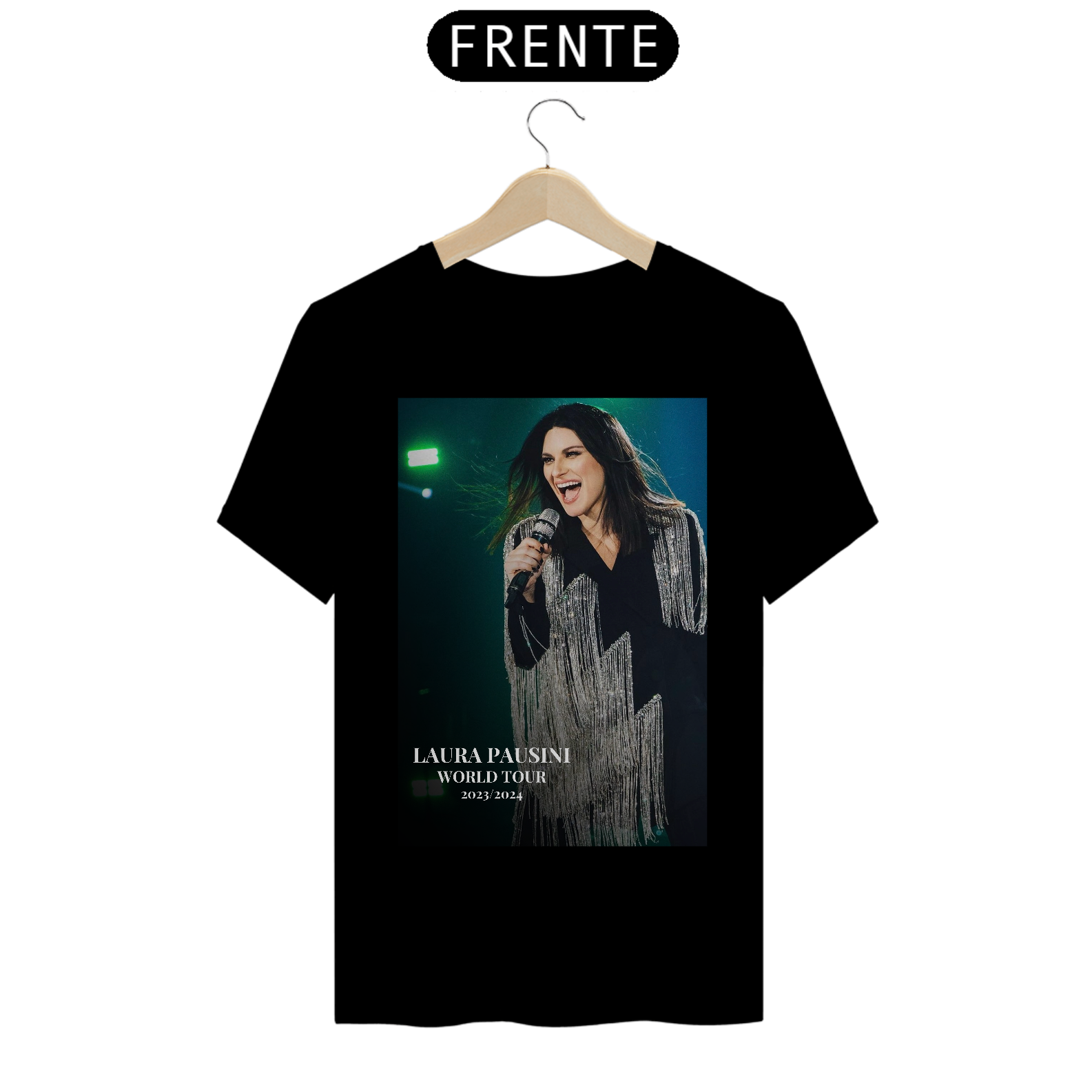 Camiseta Unissex Laura Pausini World Tour 