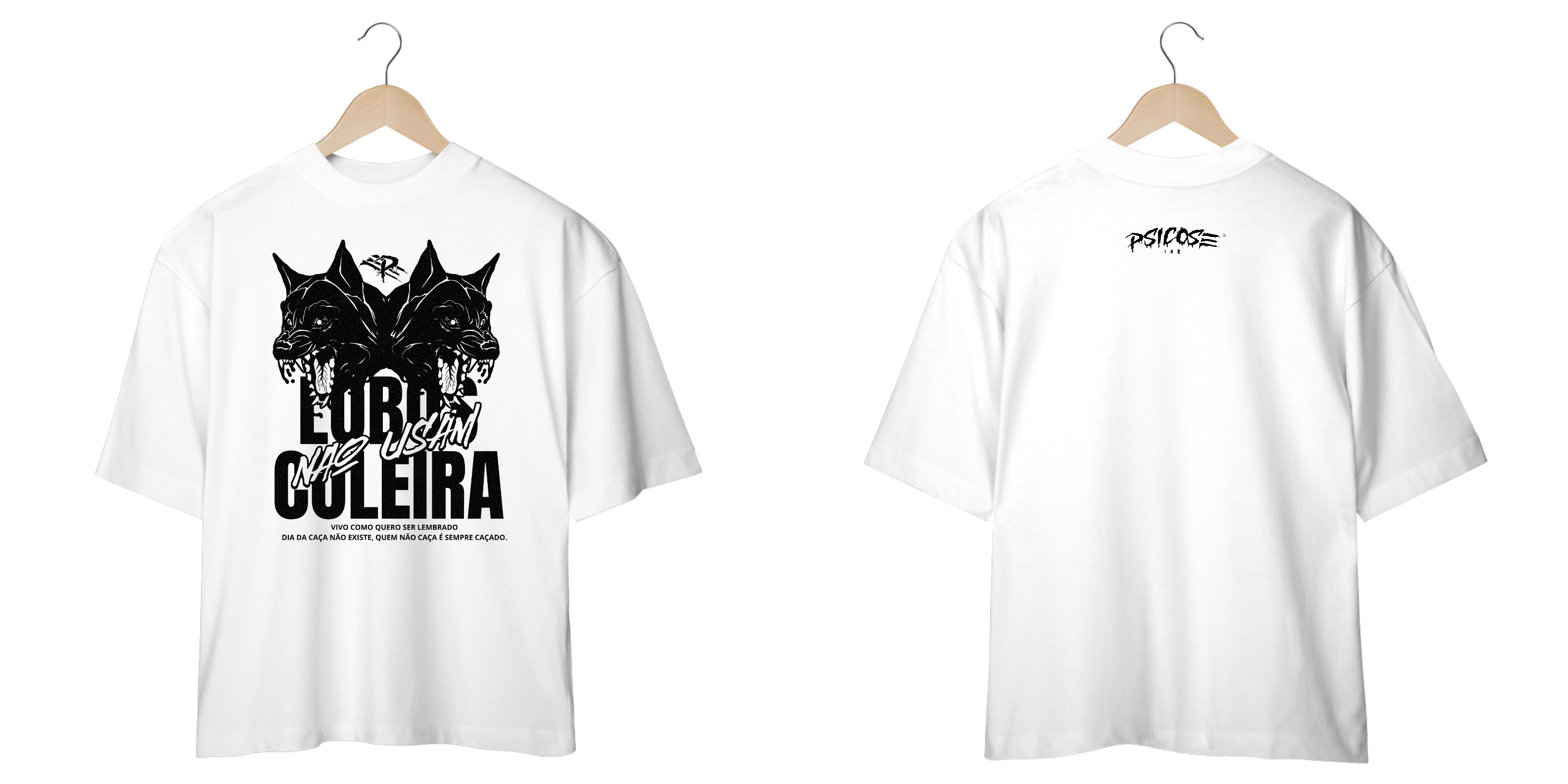 Oversized Lobos Não Usam Coleira