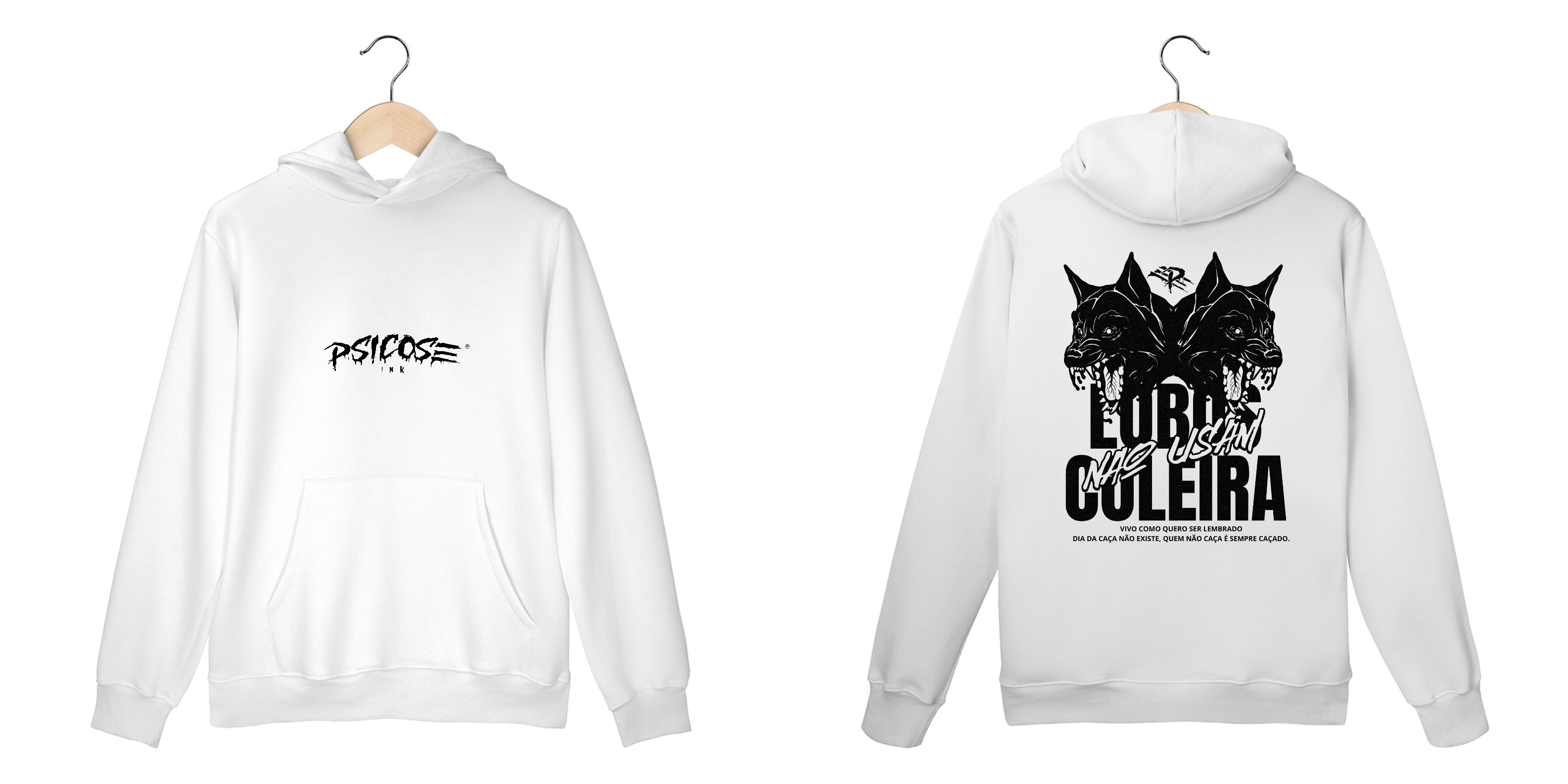 Lobos Não Usam Coleira - Moletom