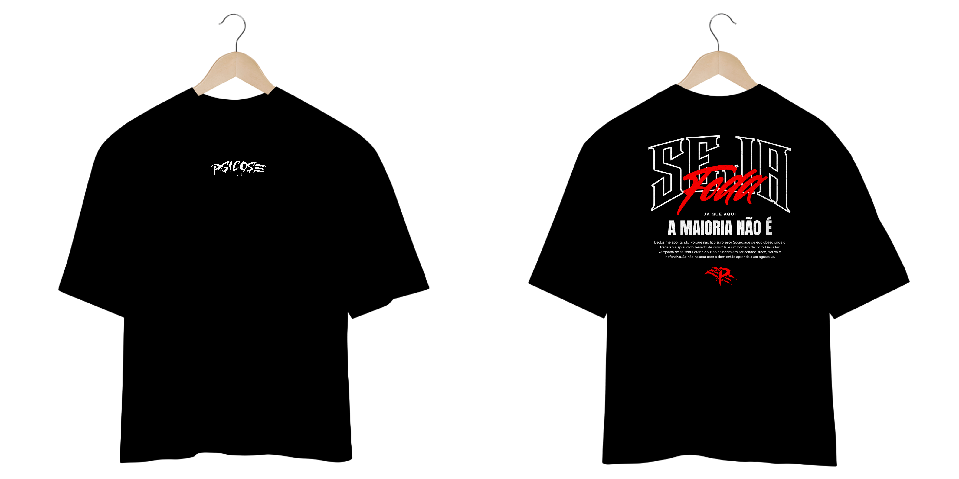 Nome do produto: Oversized Contracultura - Seja Foda