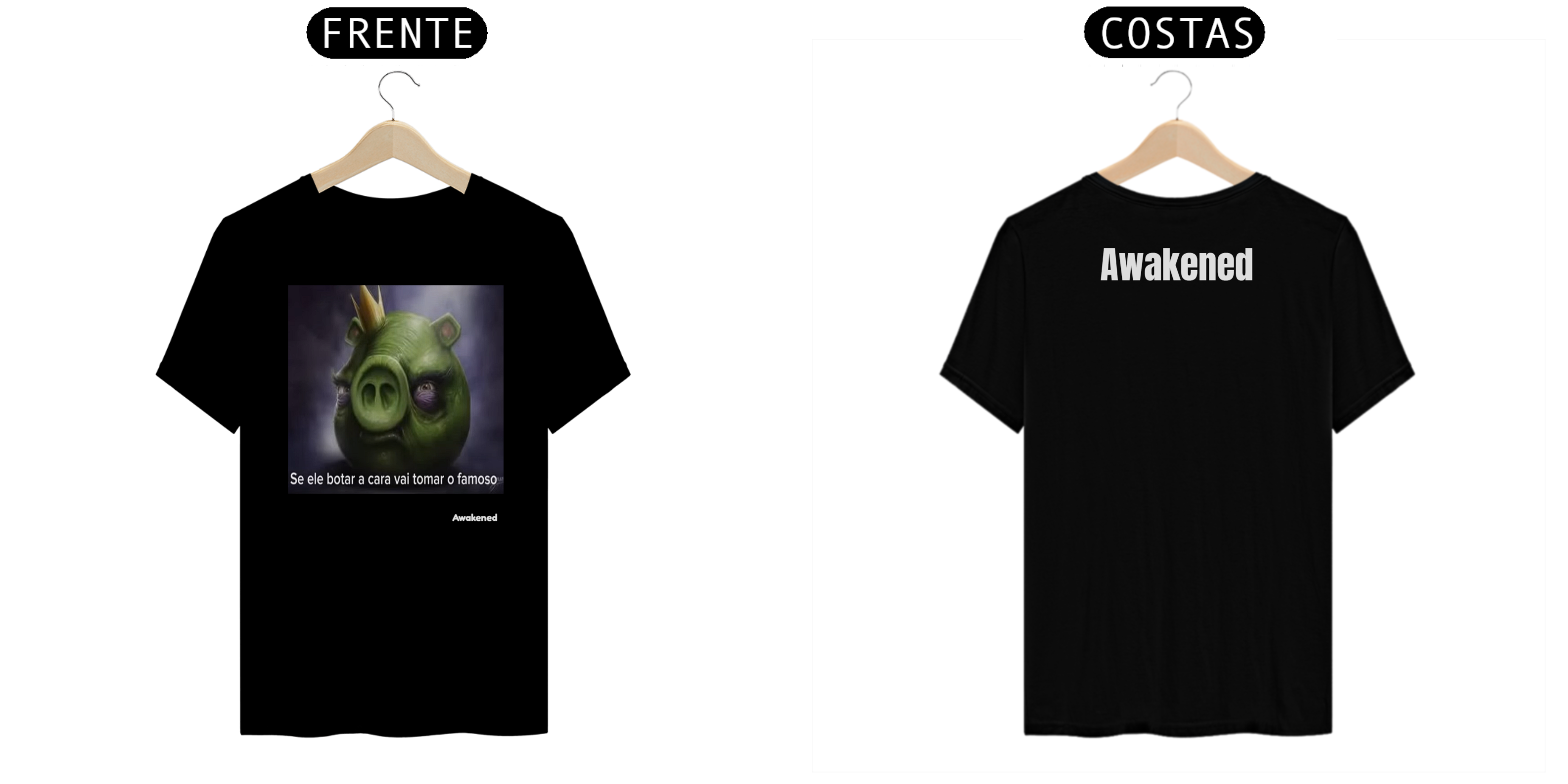 Se ele botar a cara vai tomar o famoso