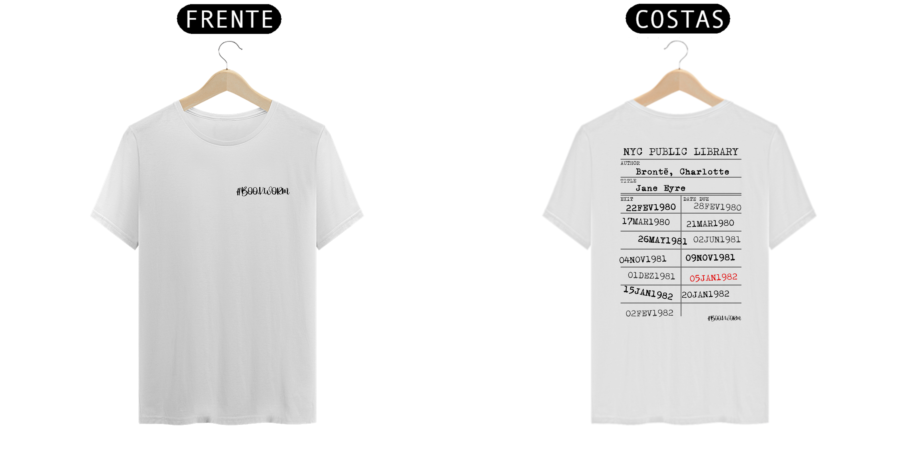 Camiseta Costas NYC Public Library