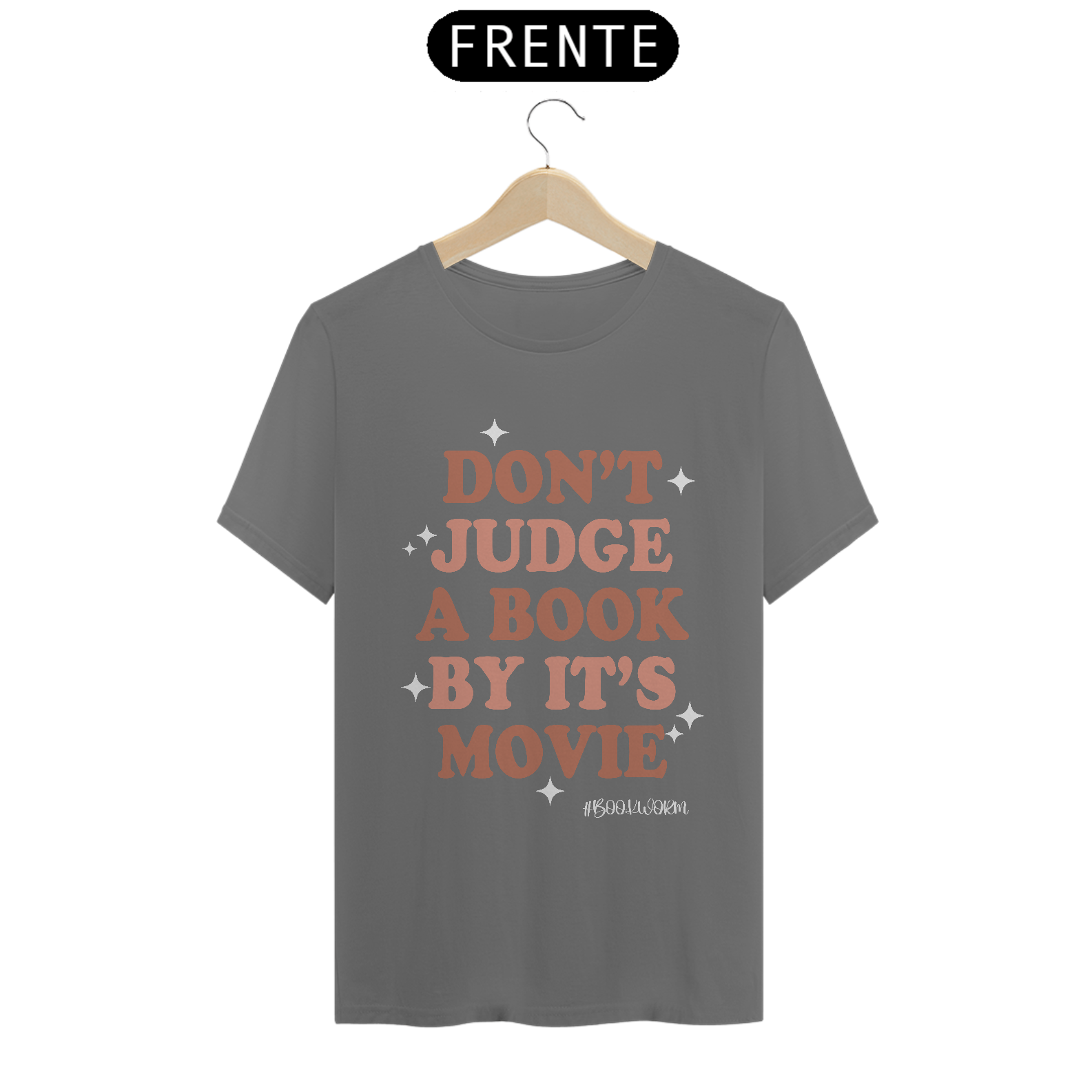 Camiseta Estonada Dont Judge A Book By Its Movie