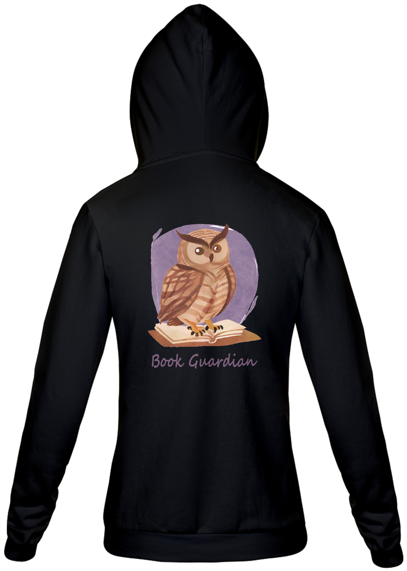 Moletom Capuz Book Guardin (Guardião do livro)