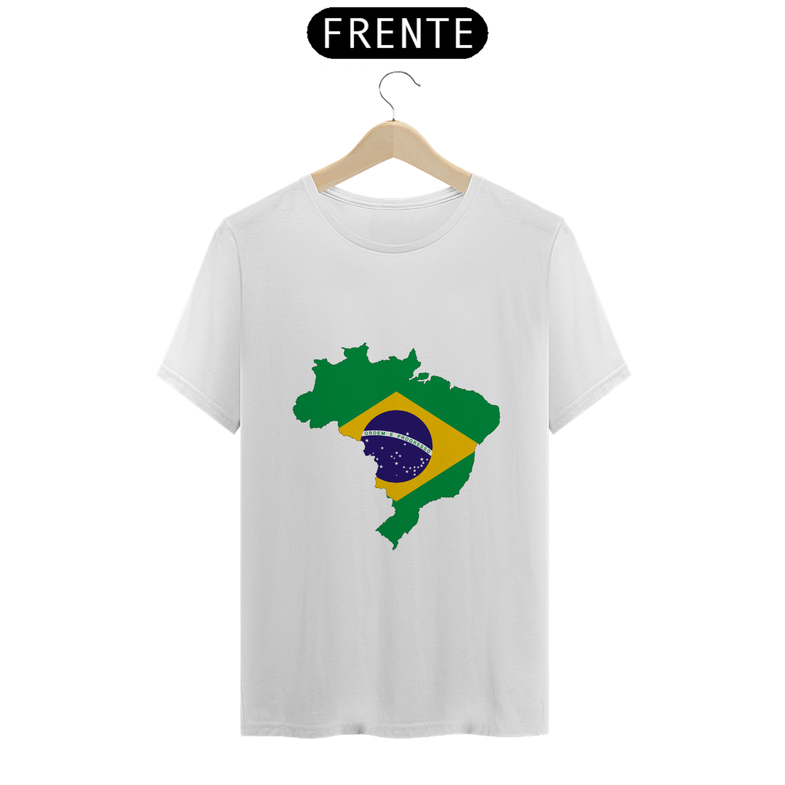Nome do produto: Camisa - Mapa do Brasil 