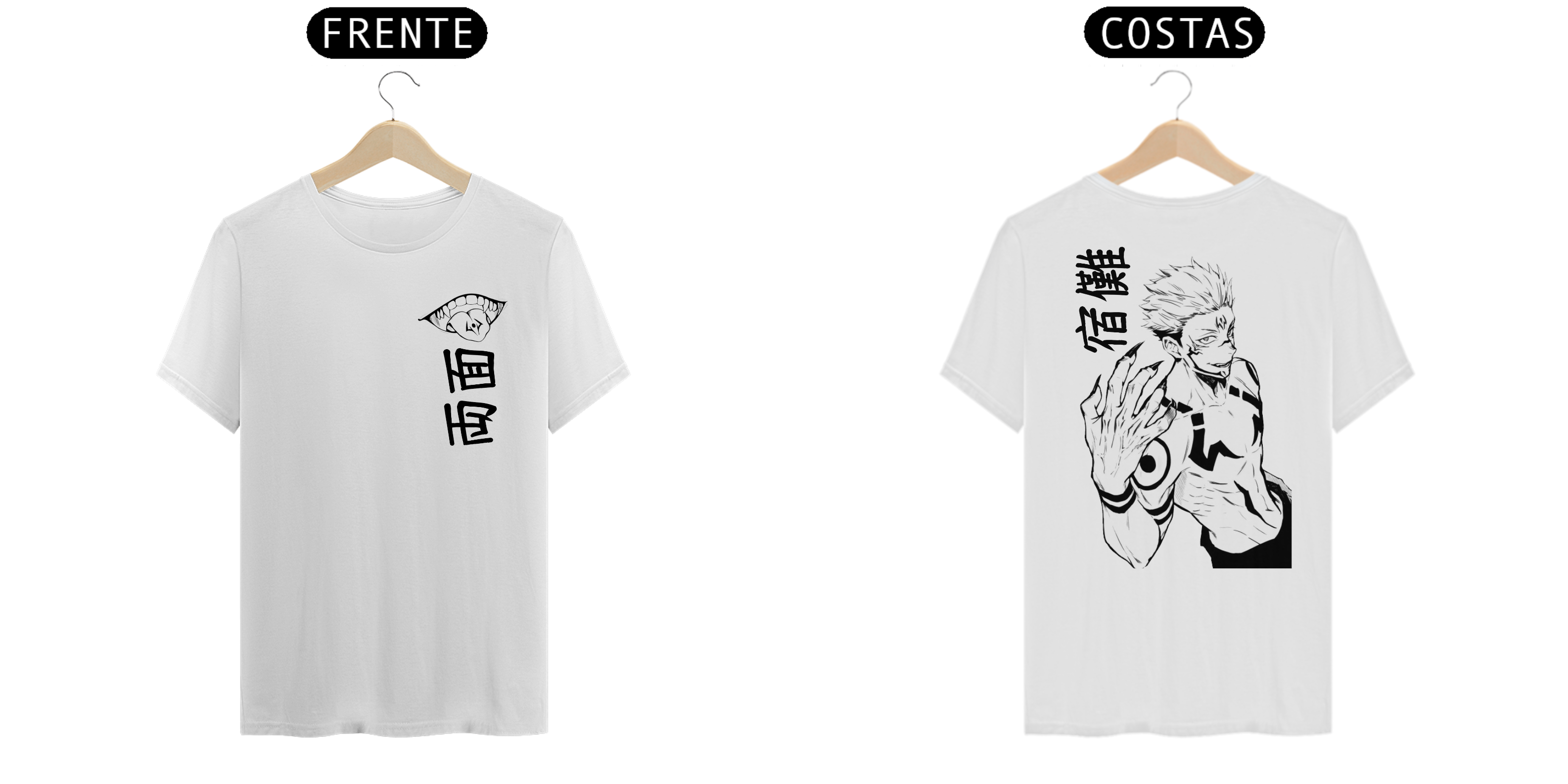 Nome do produto  Camiseta Ryomen Sukuna (Sukuna, Jujutsu Kaisen)