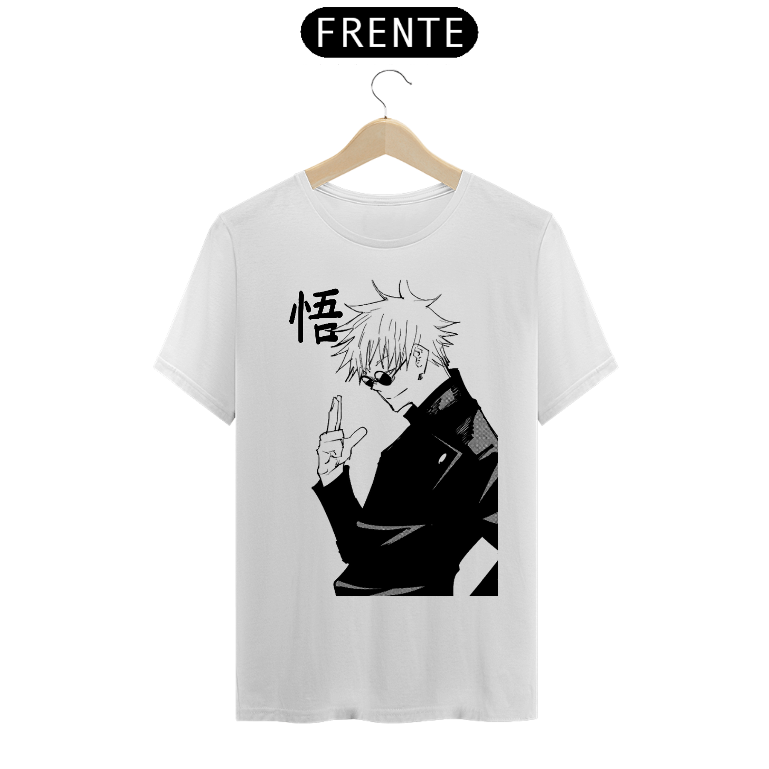 Nome do produto  Camiseta Gojo (Jujutsu Kaisen)