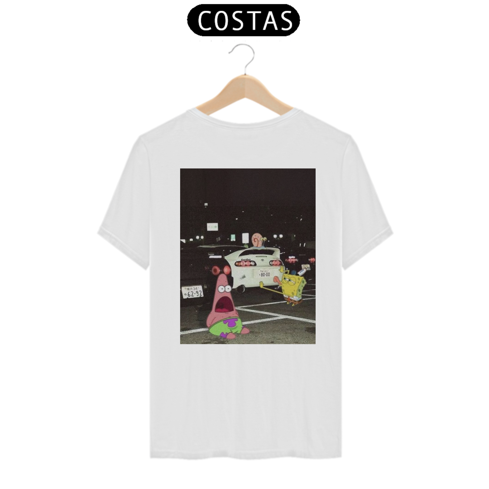 Nome do produto: Camiseta Supra Meme Bob Esponja