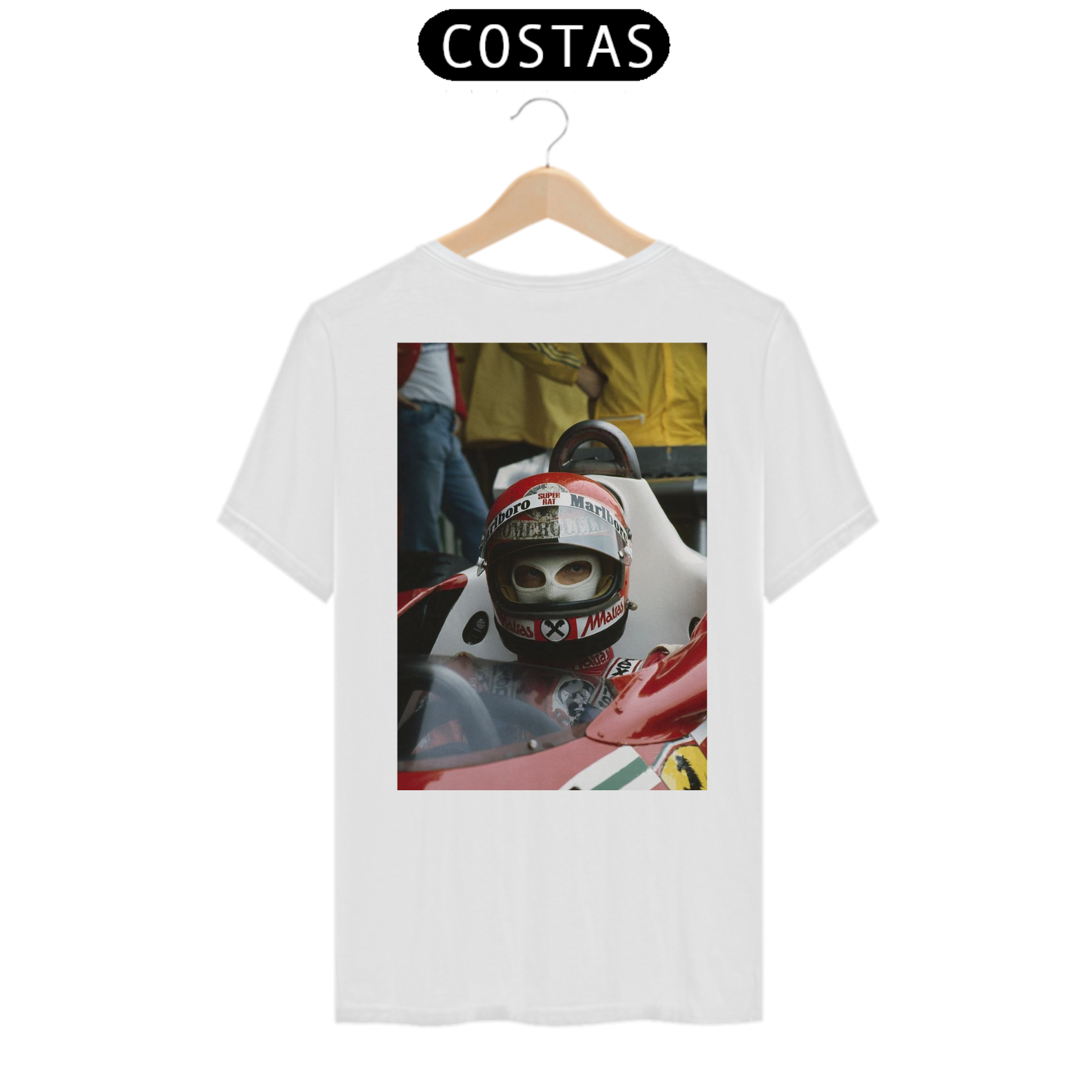 Camiseta Piloto - Costas