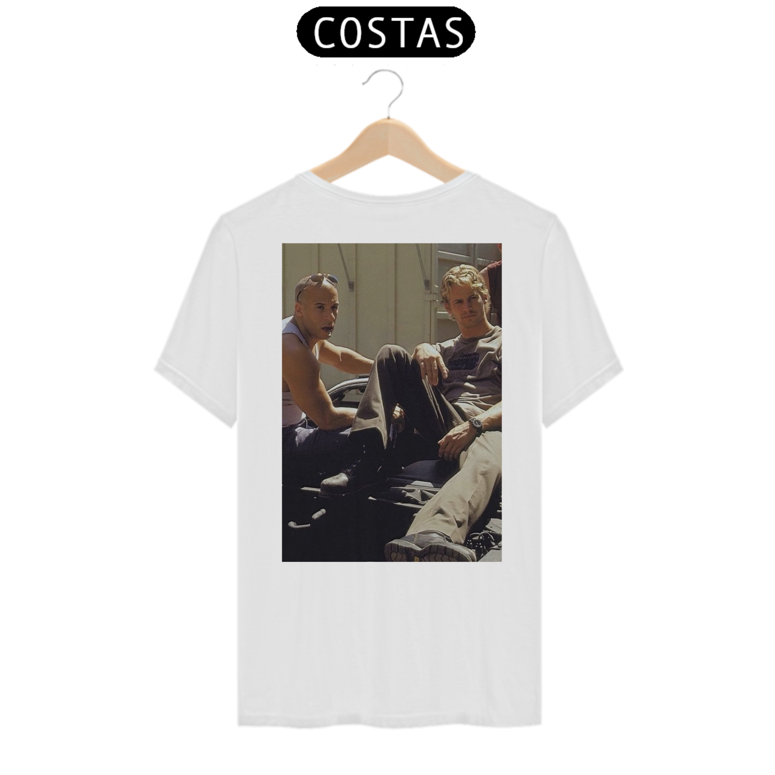 Camiseta Velozes e Furiosos - Costas