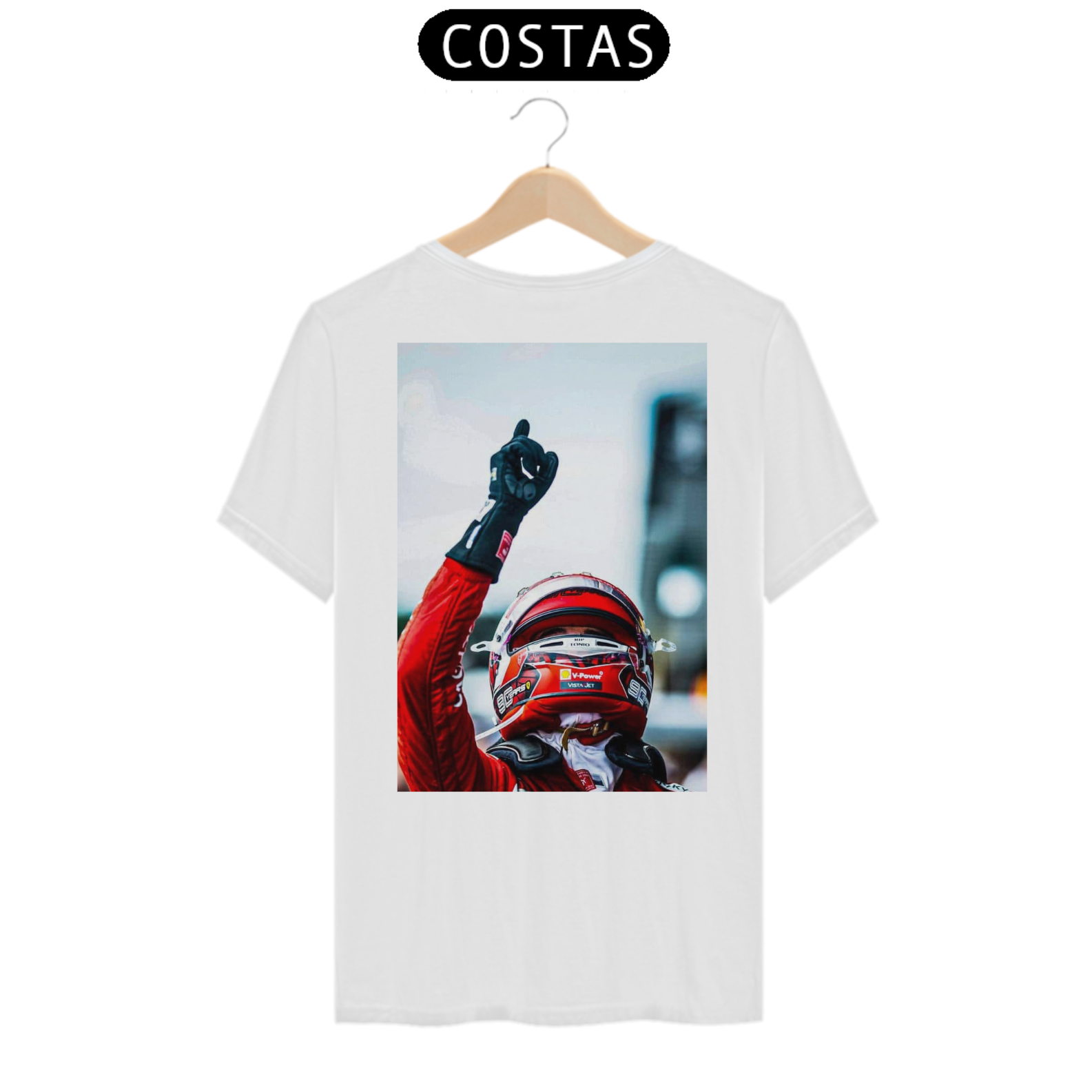 Camiseta Piloto - Costas