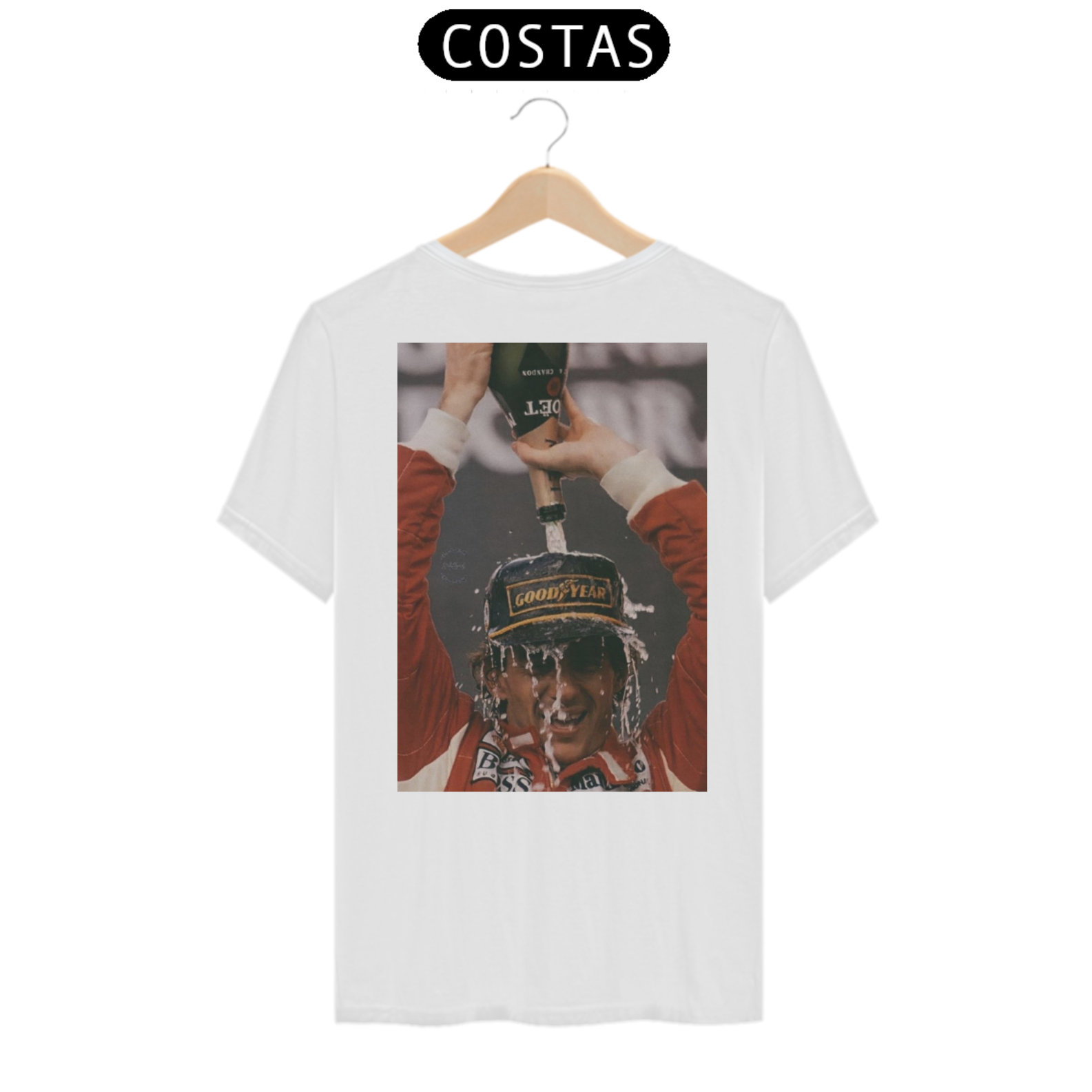 Camiseta Piloto - Costas
