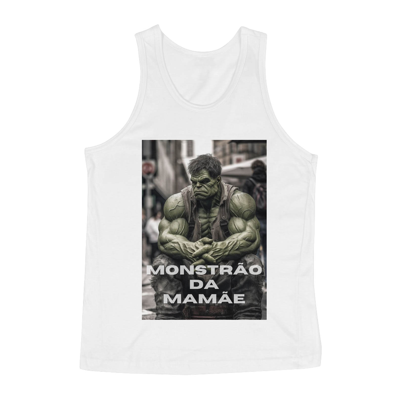 Regata Monstrão Da Mamãe Academia Meme - Frente