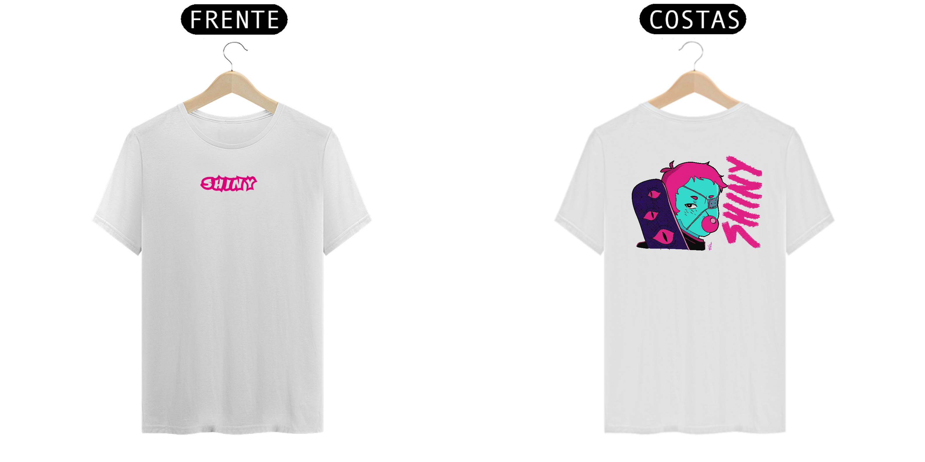 Camiseta Shinyboy branca