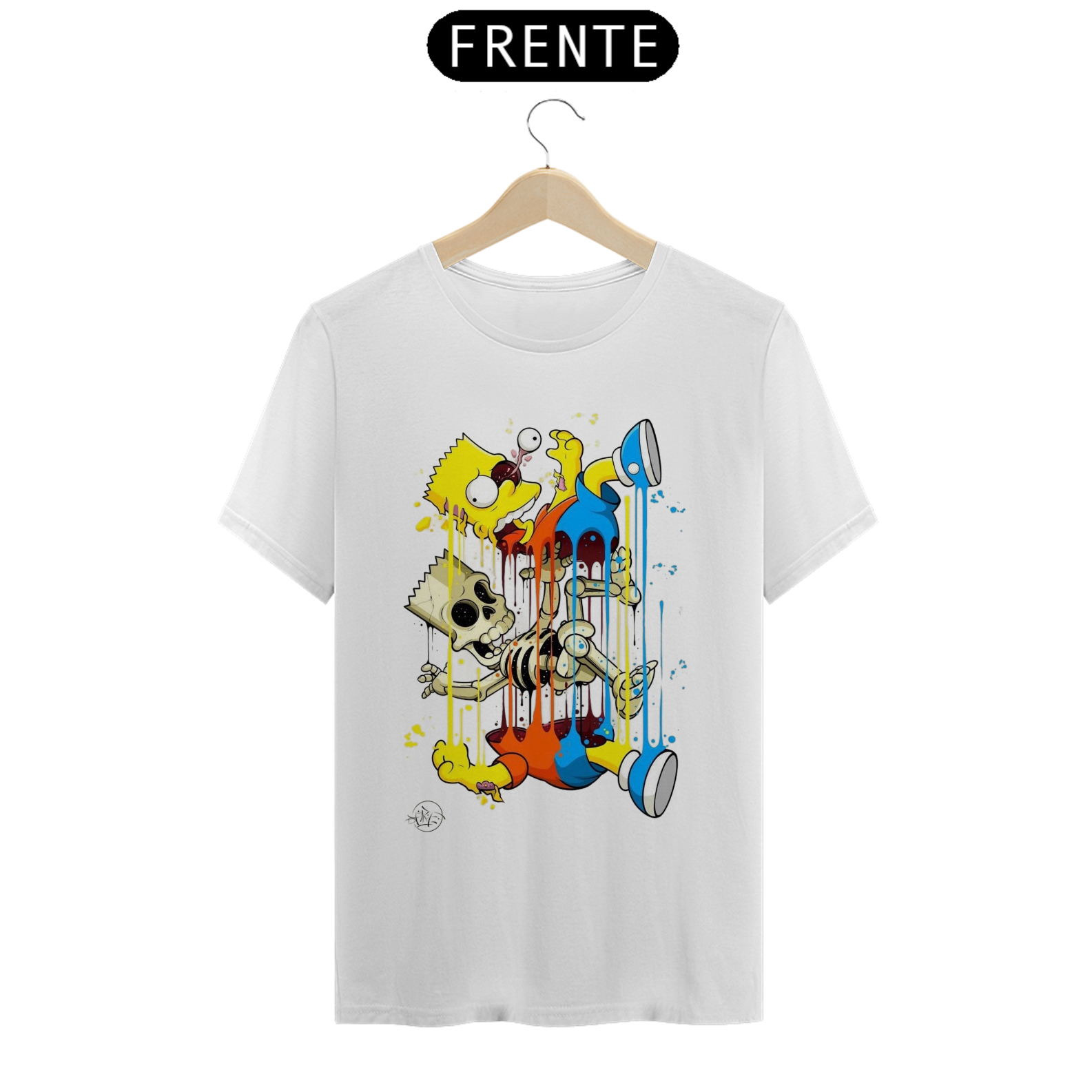 Camiseta - Bart derretido