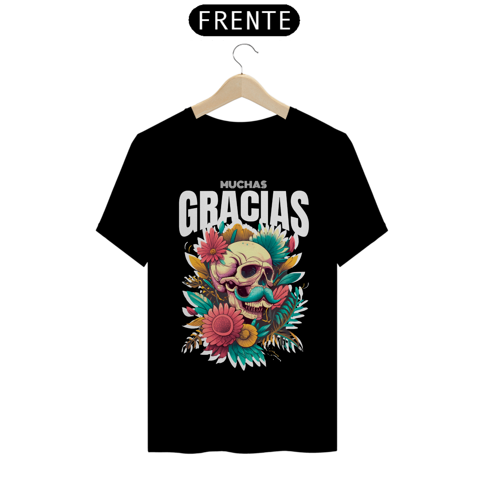 Camiseta Soy Caveira - Gracias