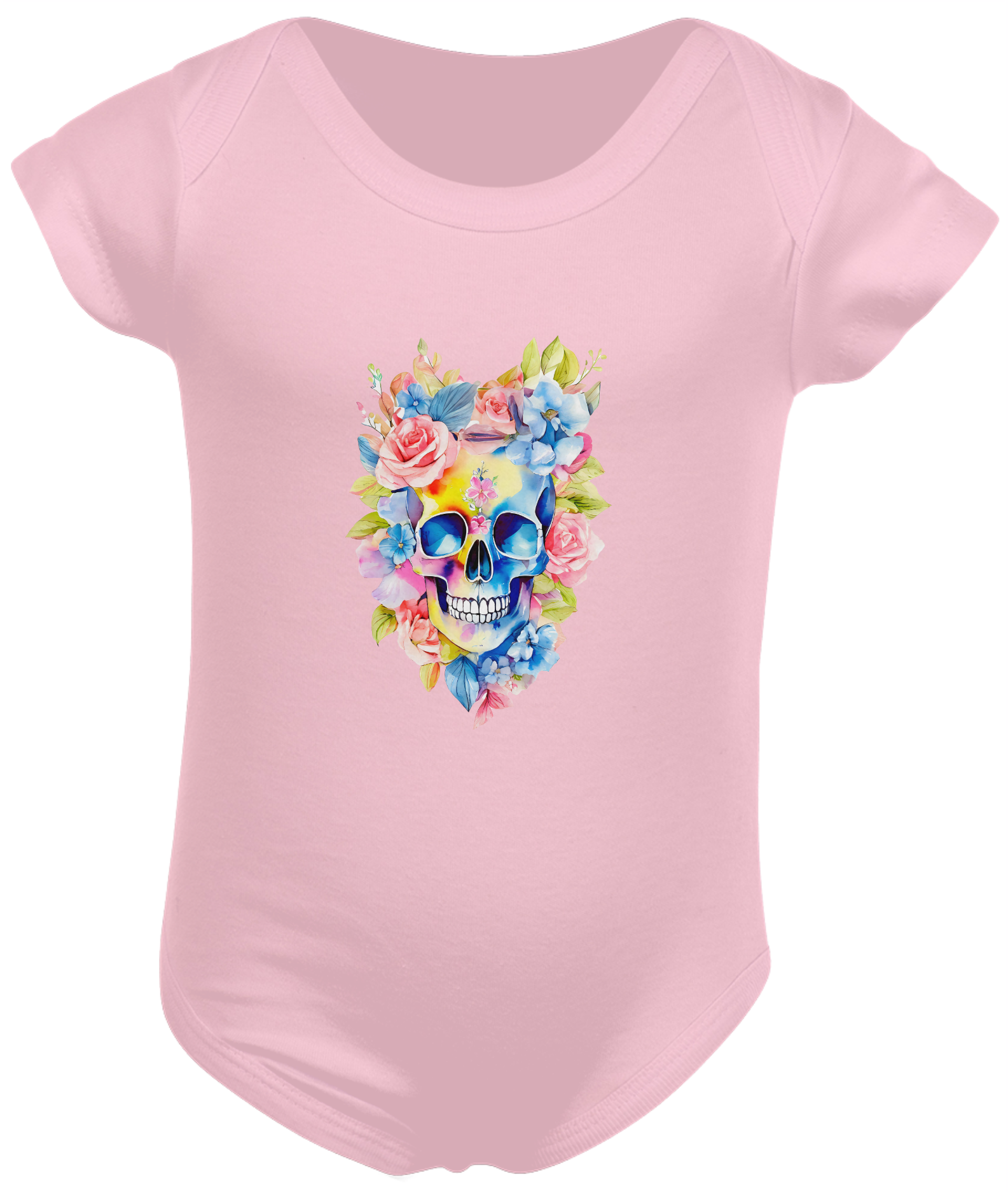 Body Infantil Soy Caveira  - Floral