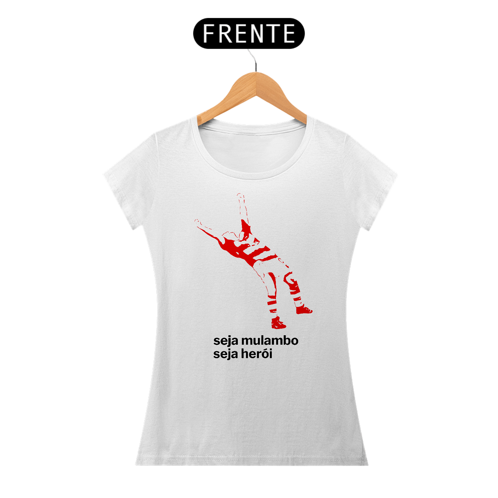 Nome do produto: Seja Mulambo/Seja Herói - Baby Long Prime - Branco