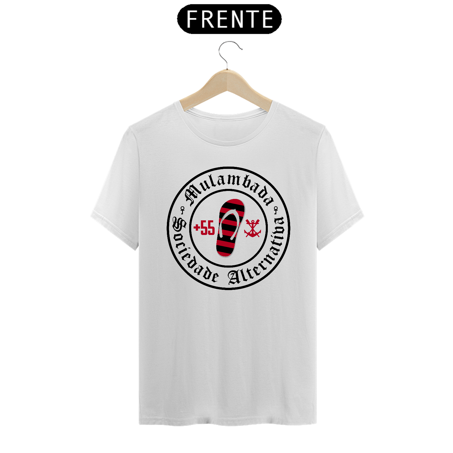 Sociedade Alternativa (+55) - T-Shirt Prime - Branco