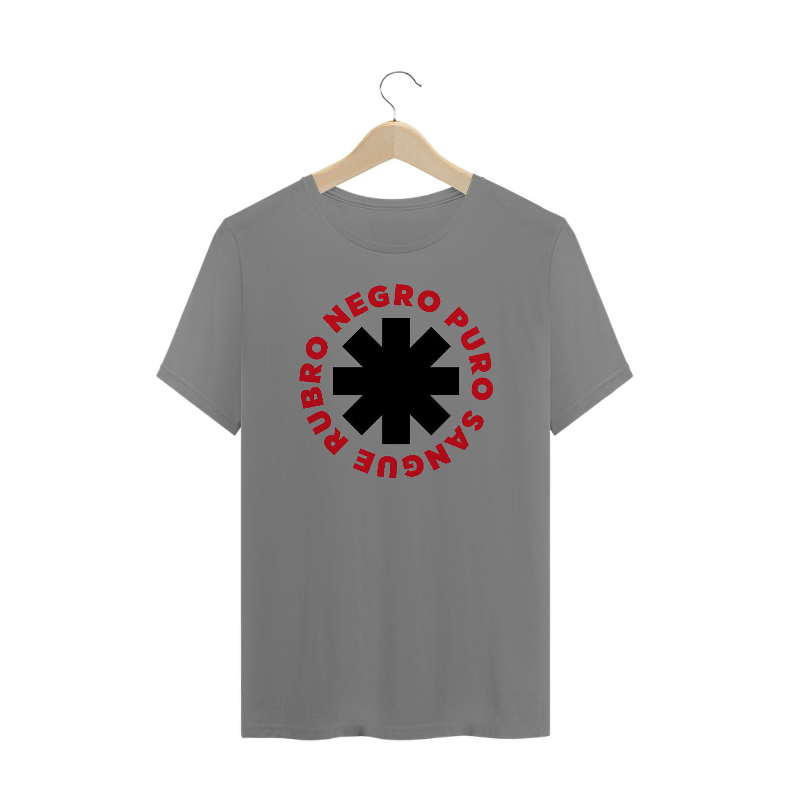 Puro Sangue Rubro Negro - Plus Size - Branco/Cinza