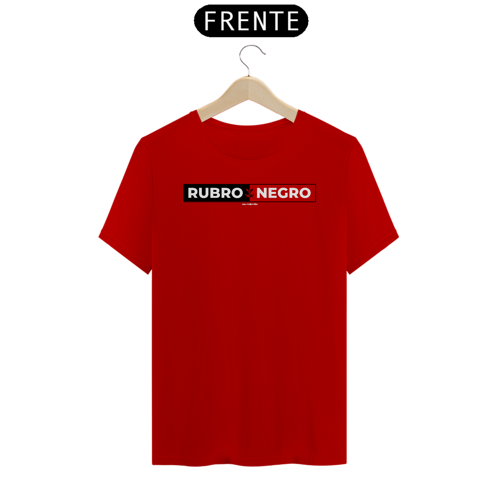 Rubro Negro - T-shirt Premium - Vermelho