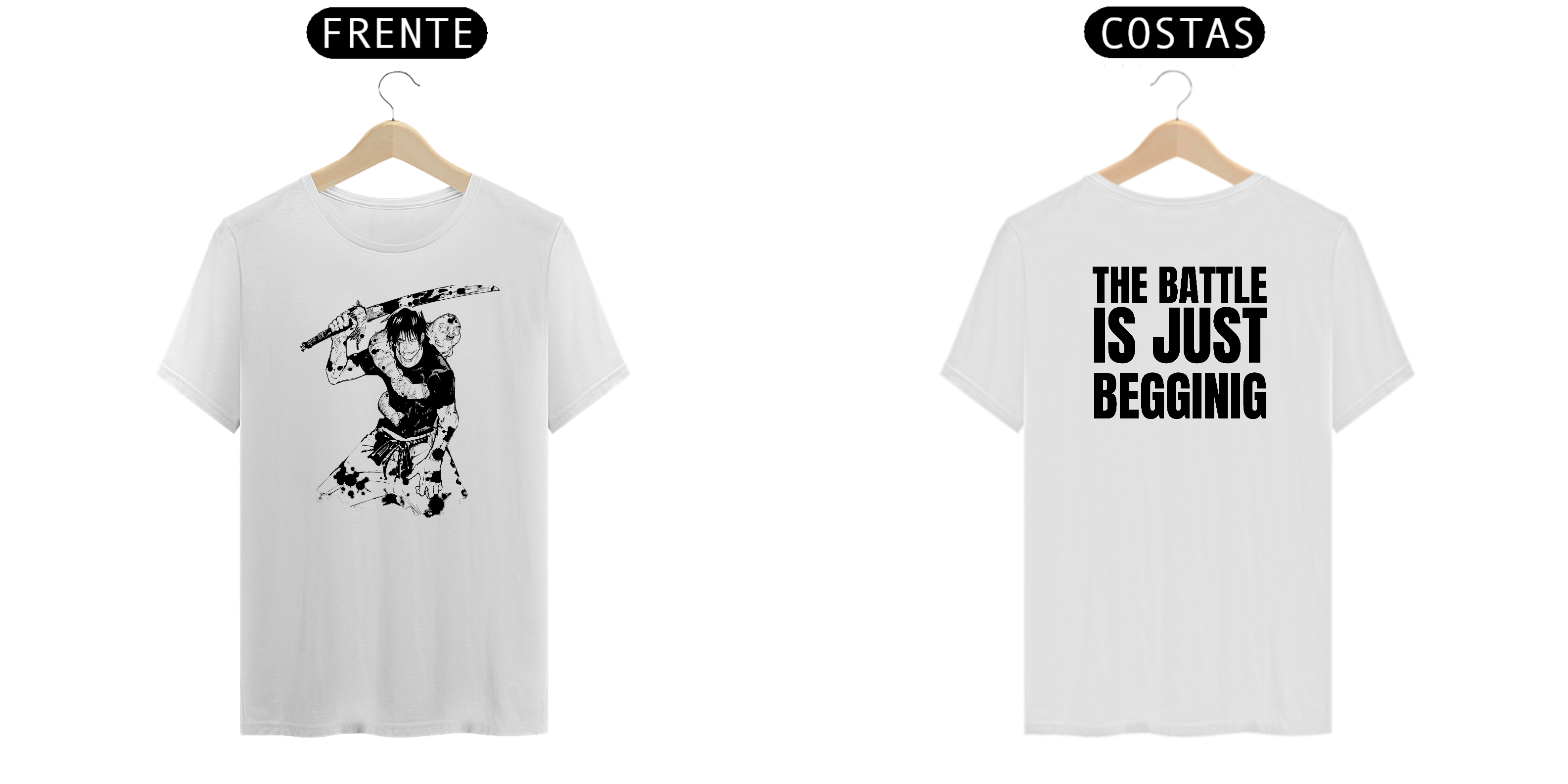 [QuTe] Toji - Frente e Costas