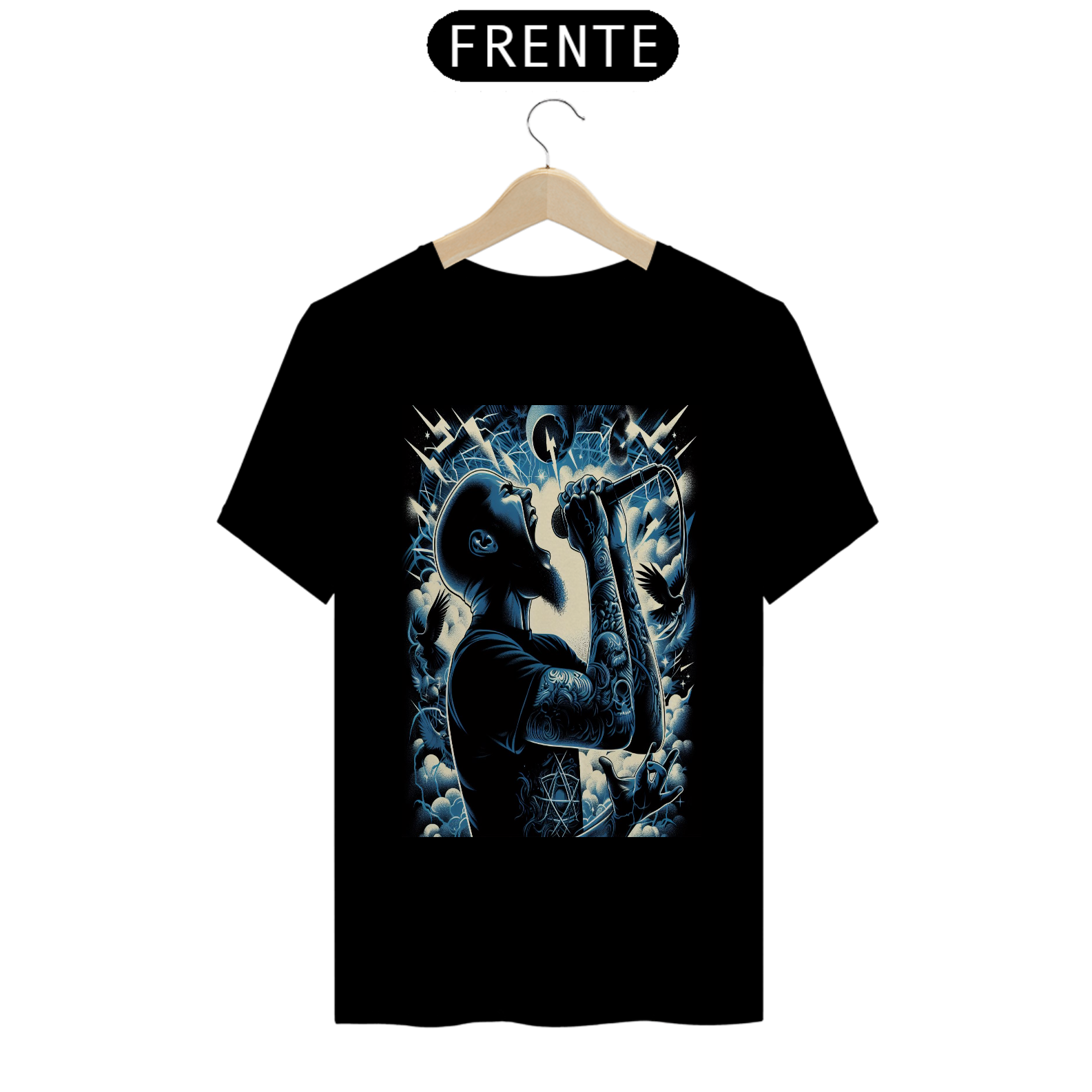 Camiseta Rock Scream