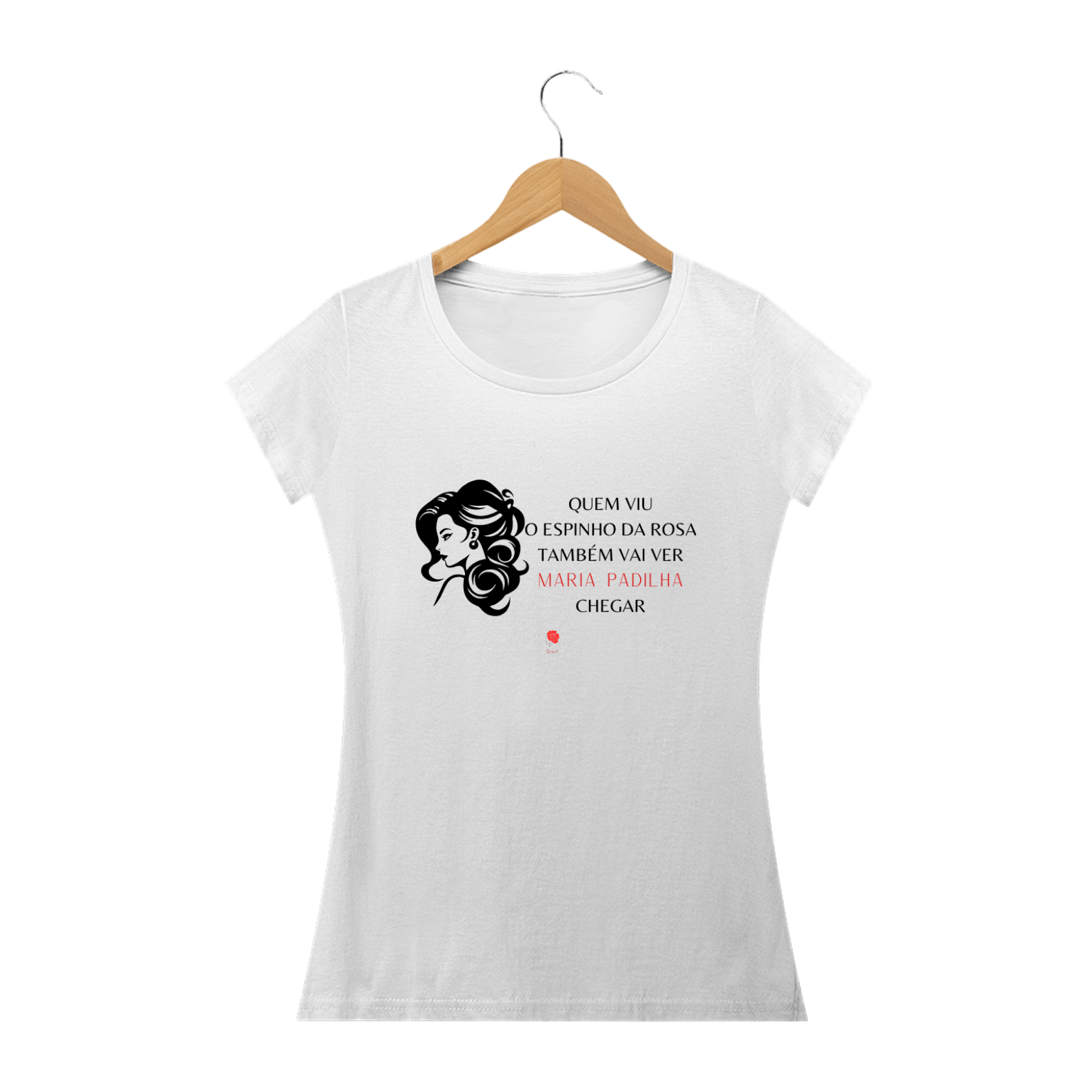 Camiseta Baby Look - Maria Padilha 