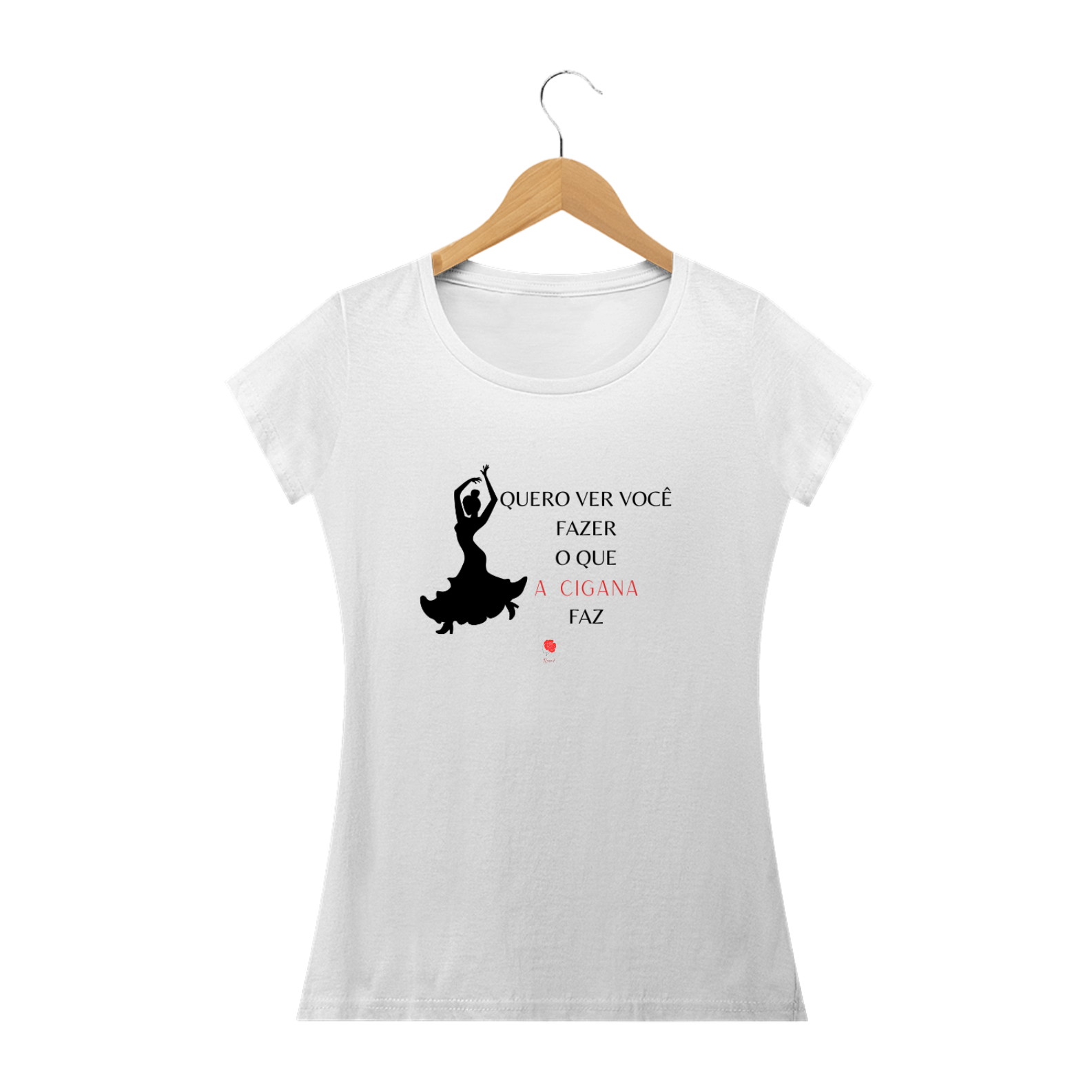 Camiseta Baby Look Cigana