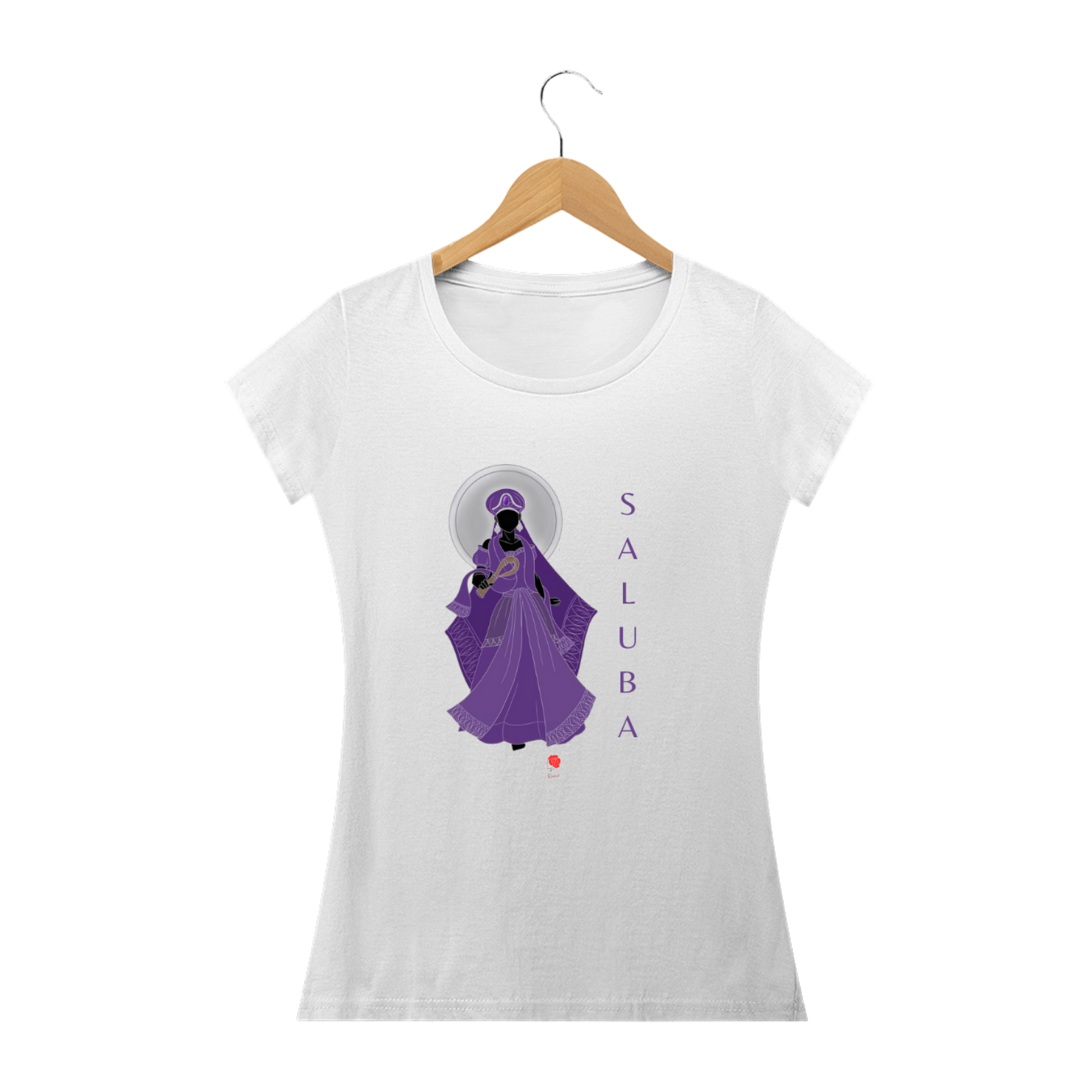 Camiseta Baby Look Nanã - Saluba