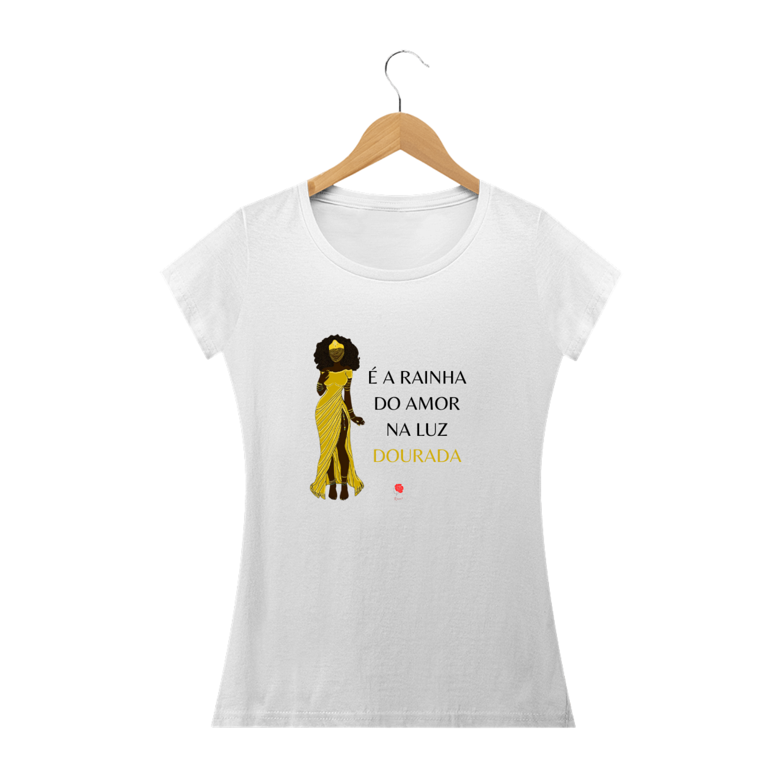 Camiseta Baby Look Oxum - Rainha