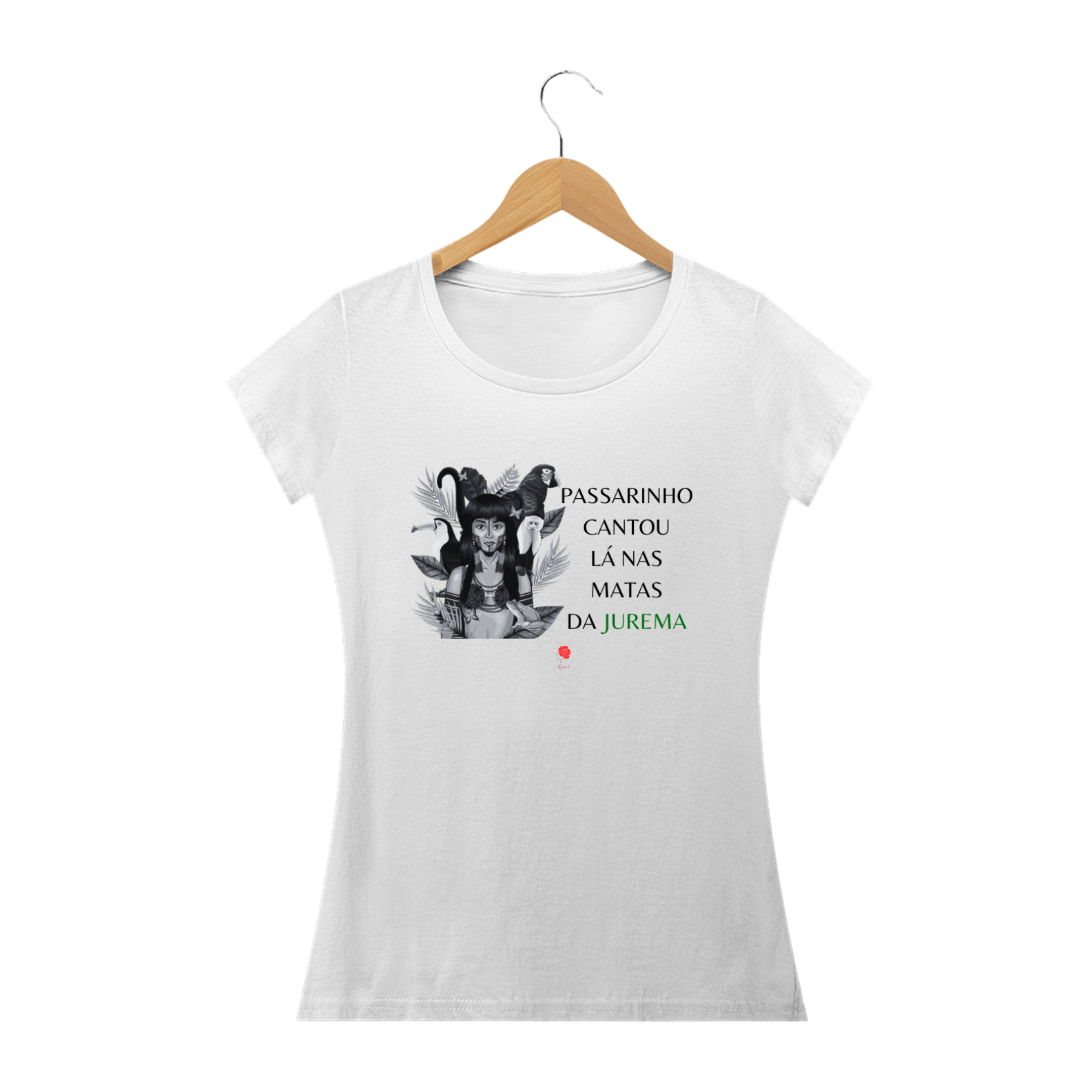 Camiseta Baby Look Cabocla Jurema