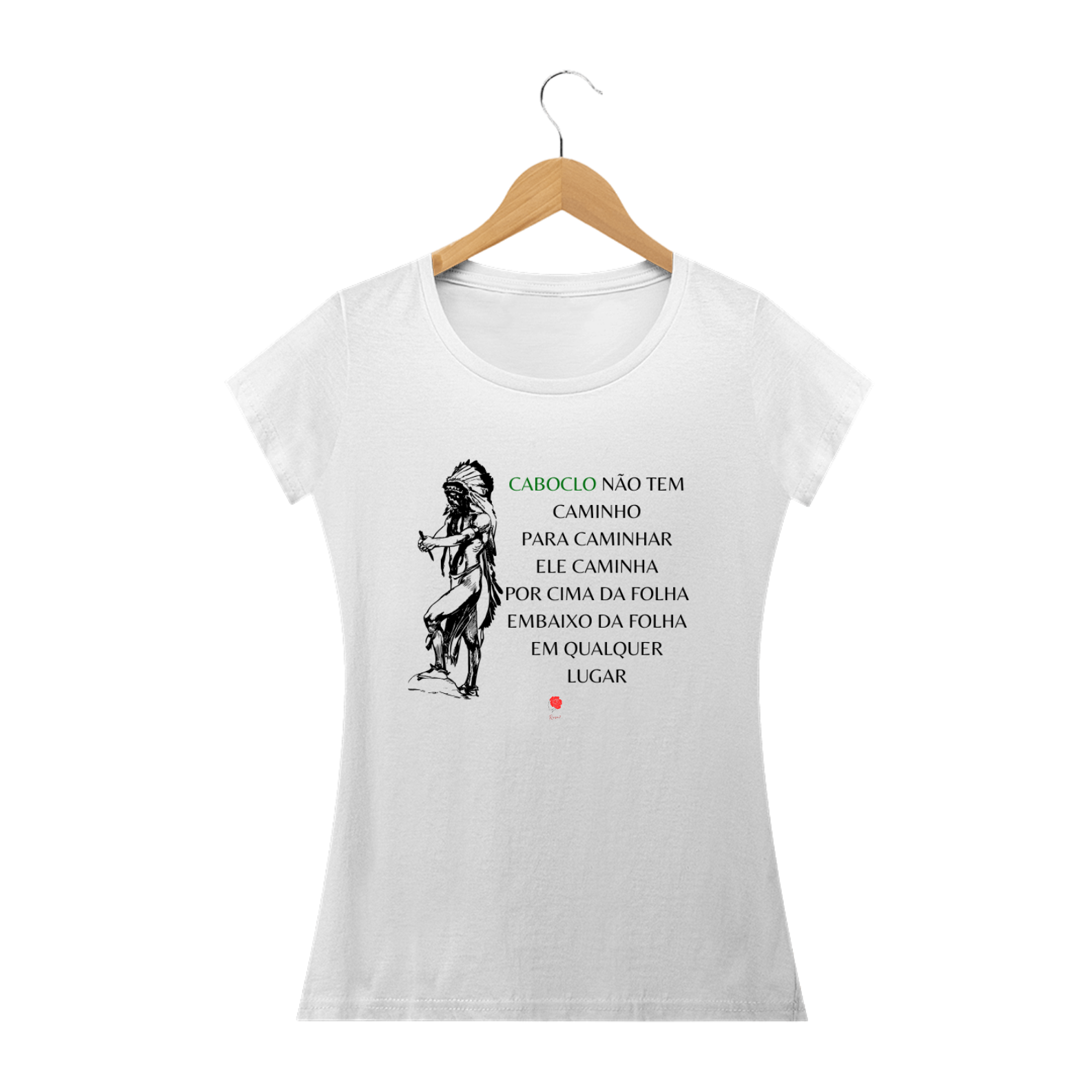 Camiseta Baby Look Caboclo