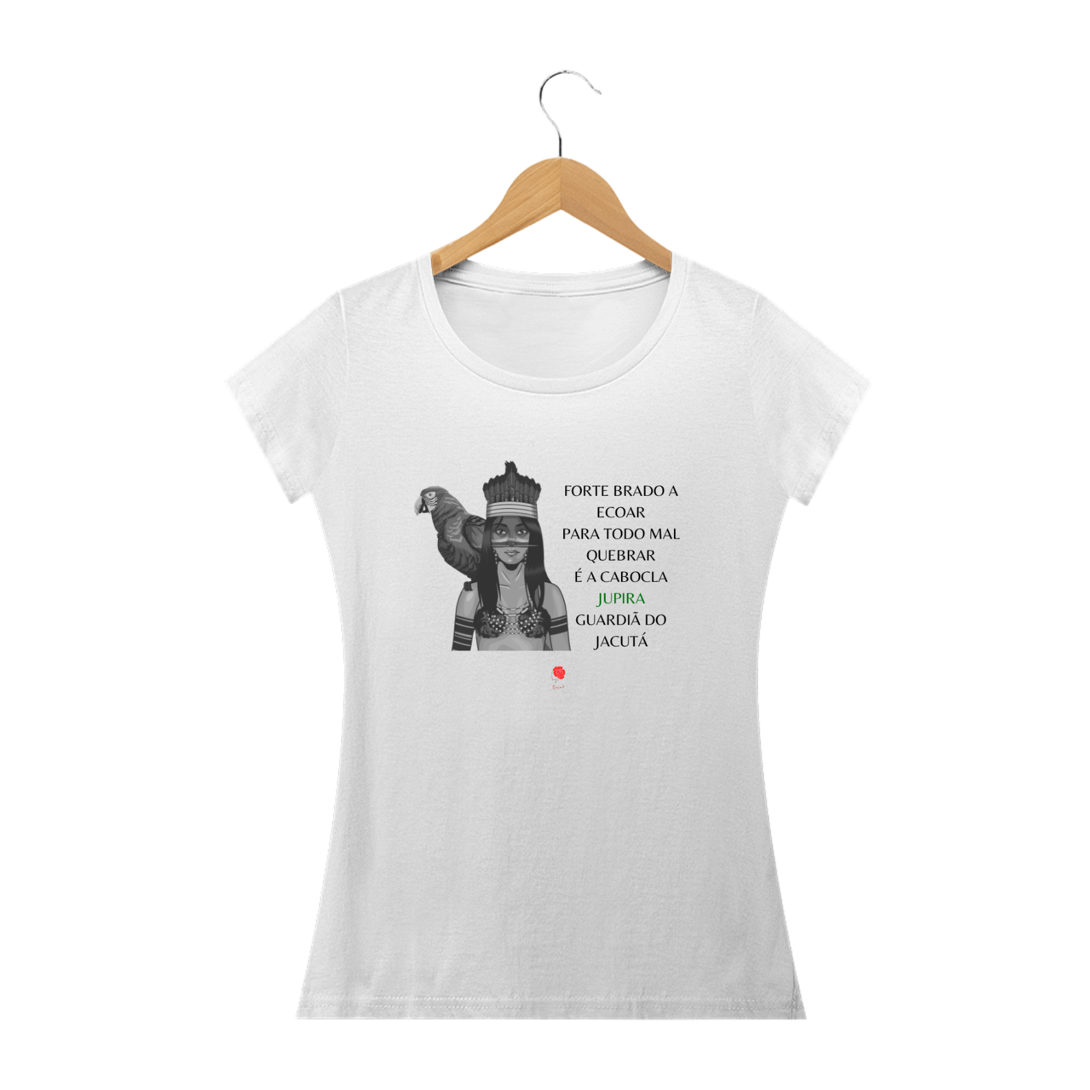 Camiseta Baby Look Cabocla Jupira